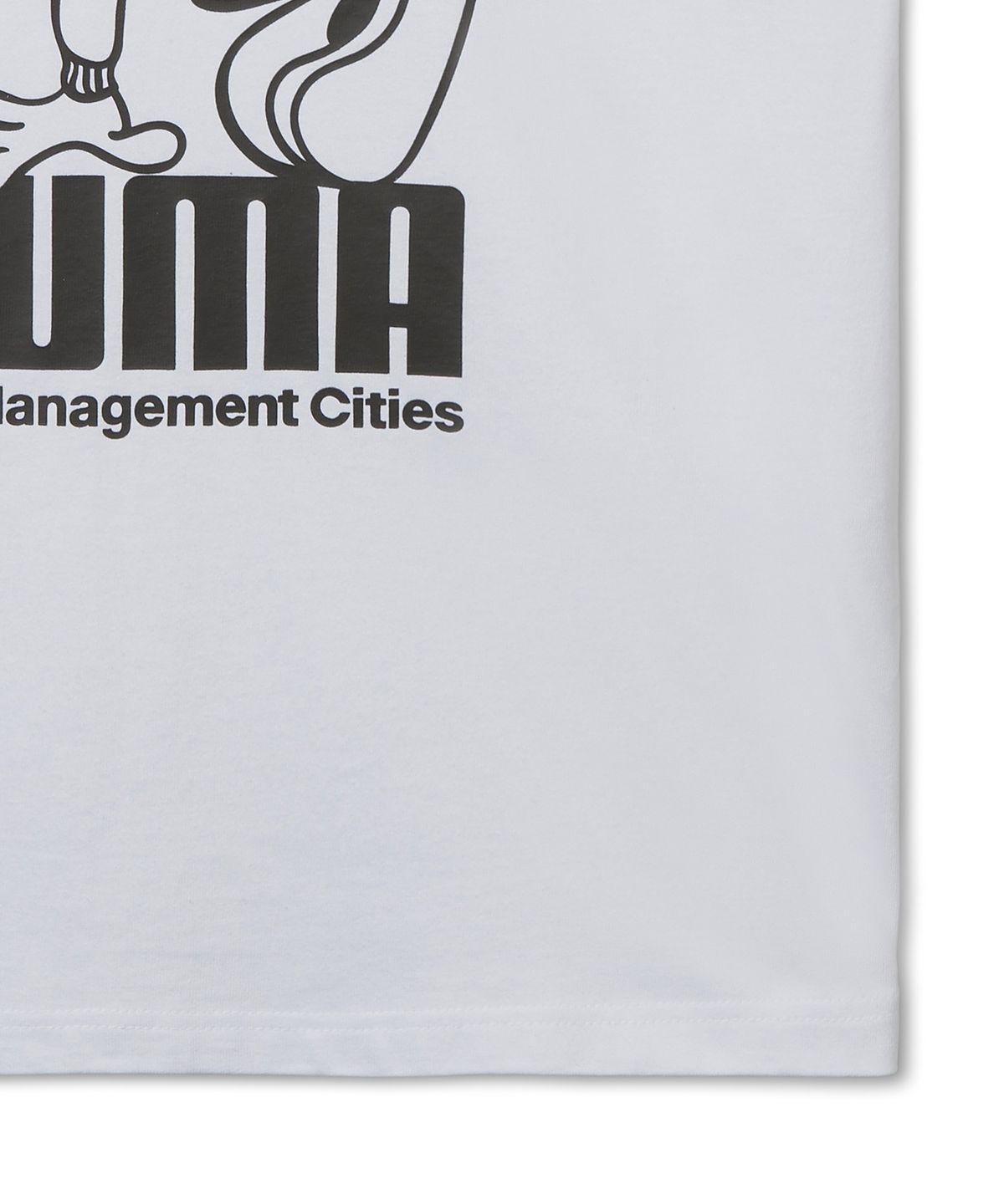 푸마(PUMA) 푸마ⅩLMC 그래픽 반소매 티셔츠 - 화이트 / 940067-01