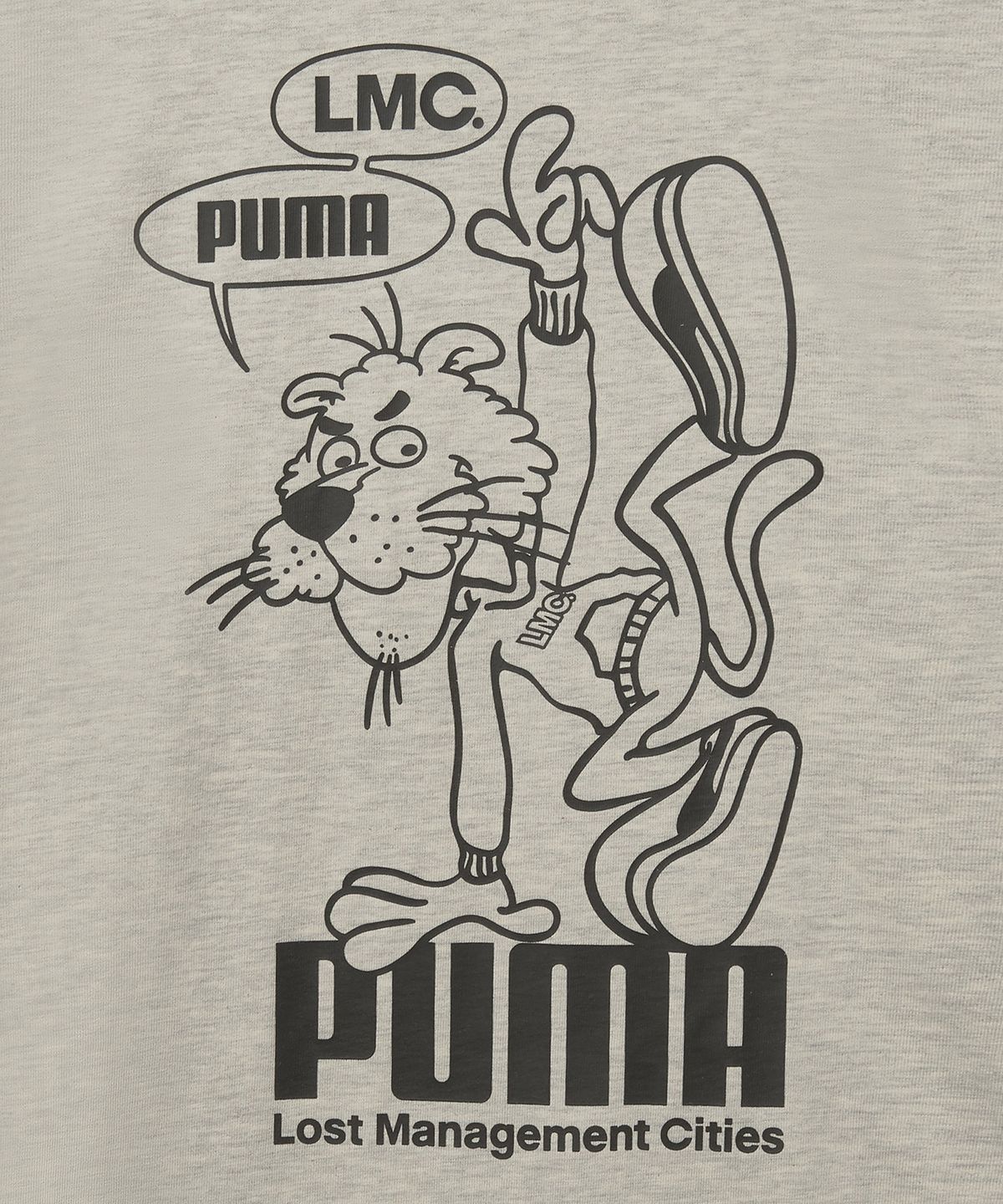 푸마(PUMA) 푸마ⅩLMC 그래픽 반소매 티셔츠 - 라이트 베이지 / 940067-02