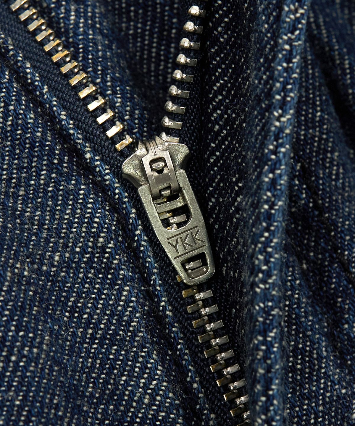 토피(TOFFEE) 내츄럴 린넨 데님 와이드 팬츠 (VINTAGE WASHED INDIGO)