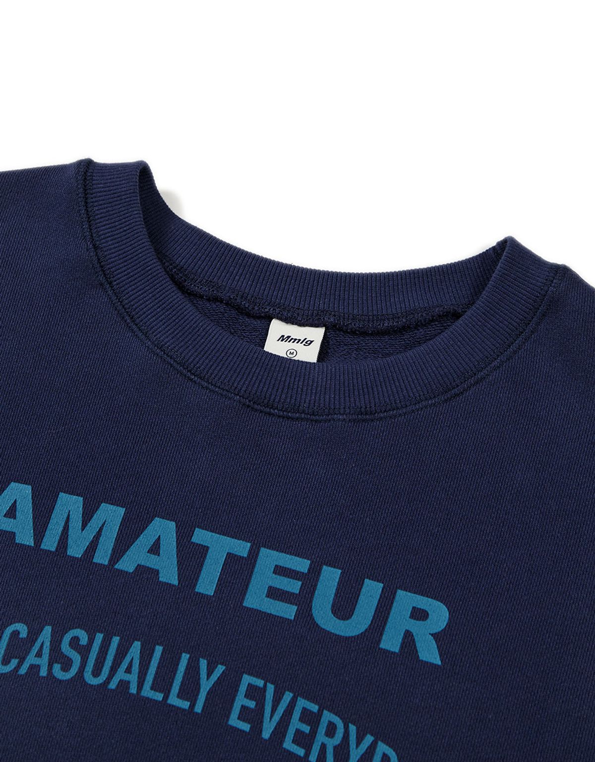 엠엠엘지(MMLG) [Mmlg] AMATEUR SWEAT (BLUE NAVY)