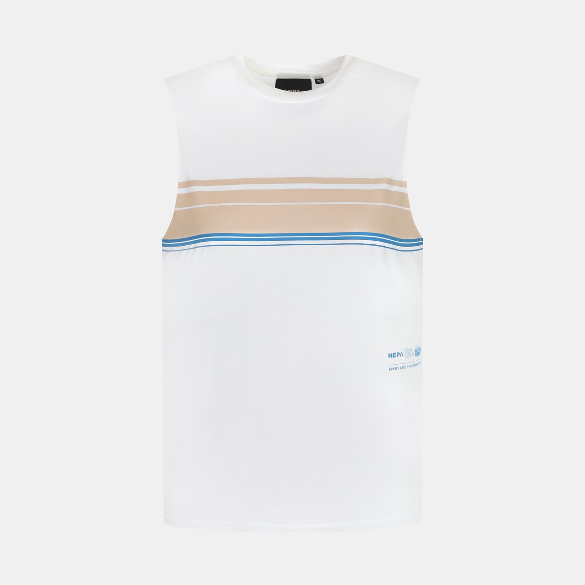 네파(NEPA) 7J45775 여성 세미크롭 슬리브리스 티셔츠 (루즈핏)