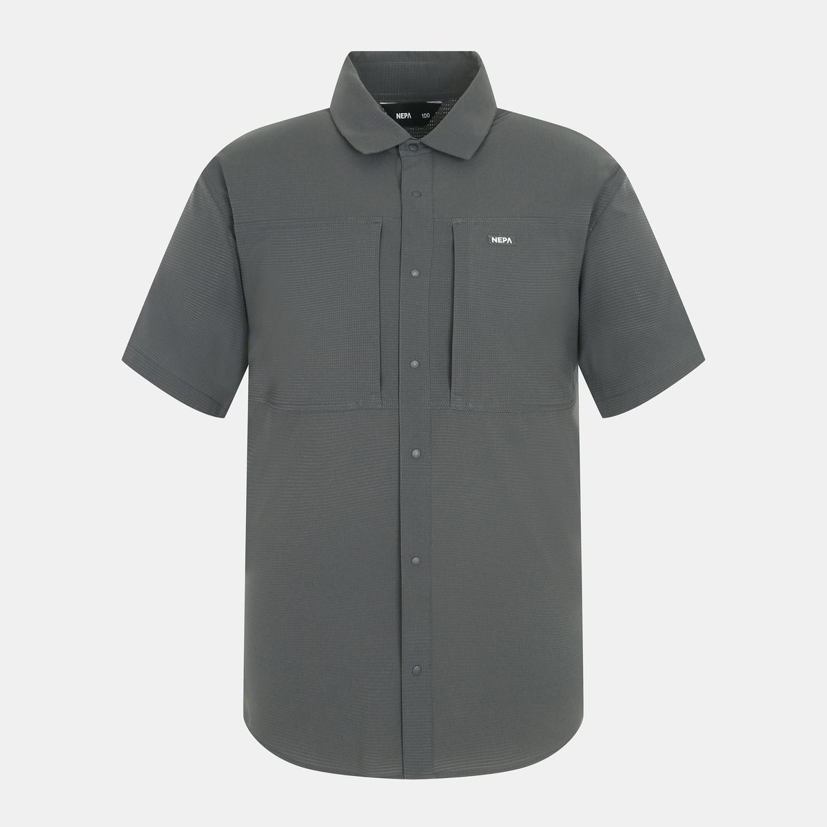 네파(NEPA) 7JD1561 공용 유틸리티 포켓 반팔 셔츠 (루즈핏)
