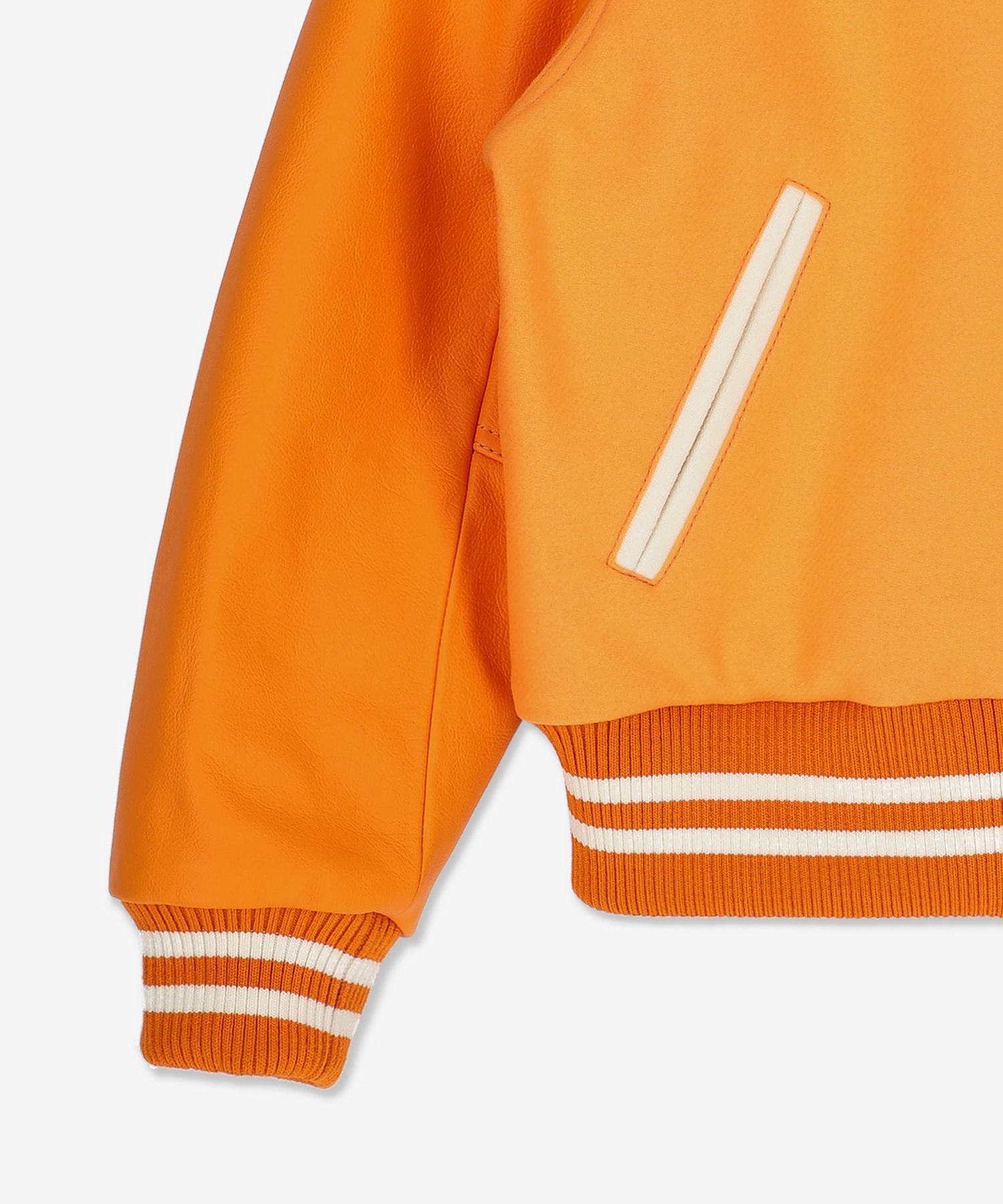 ★KENZO★ Logo Embroidered Bomber Jacket Orange FD52BL1609ON MUSINSA | KENZO Logo Embroidered Bomber Jacket - Orange