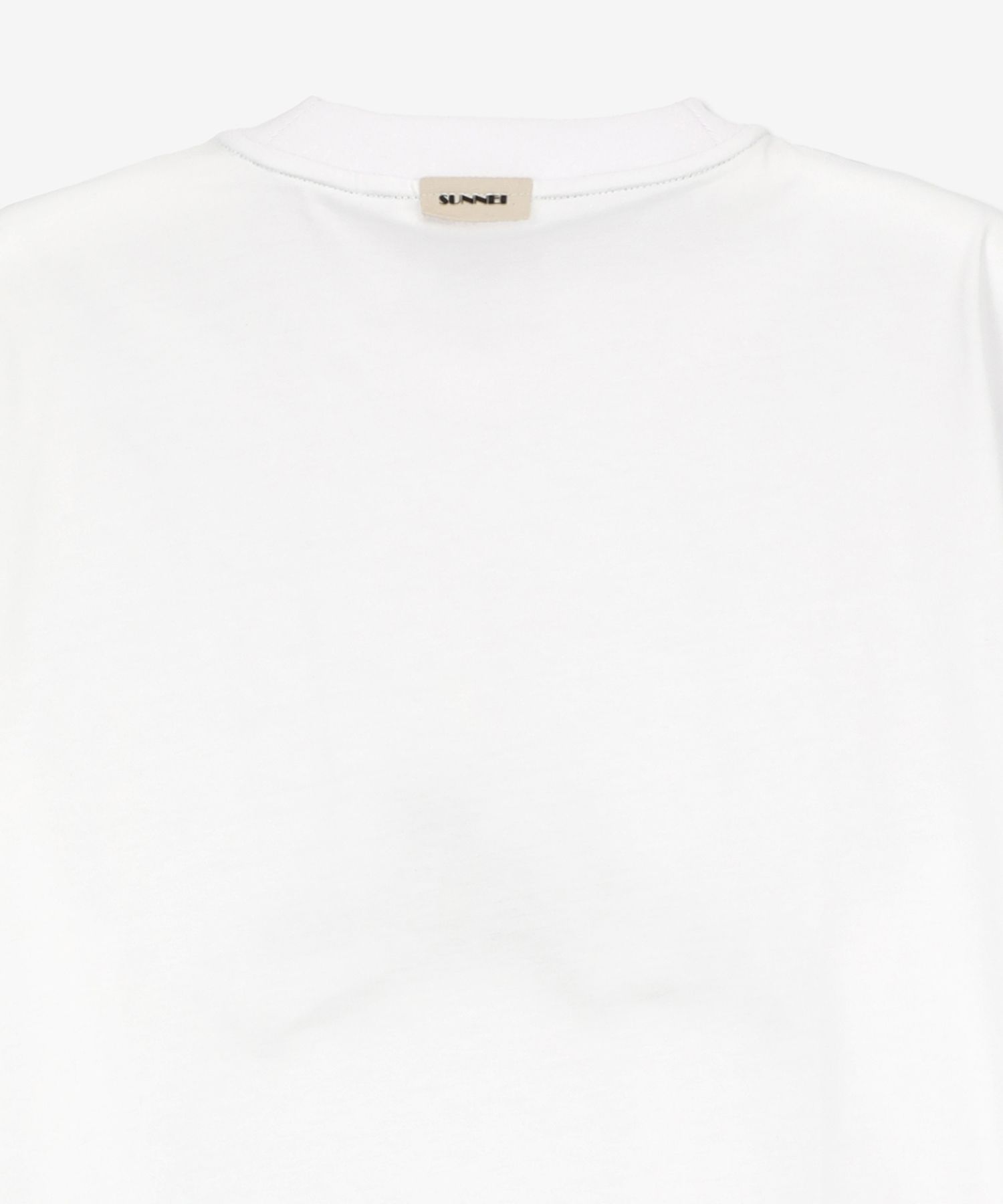 MUSINSA | SUNNEI Heart Director Short Sleeve T-Shirt - White