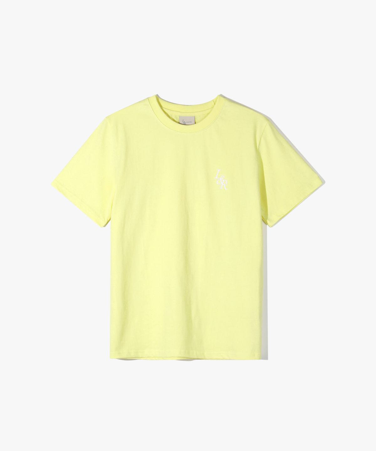 로시로우(LOSSYROW) Signature Logo Half-Sleeve T-shirt lime