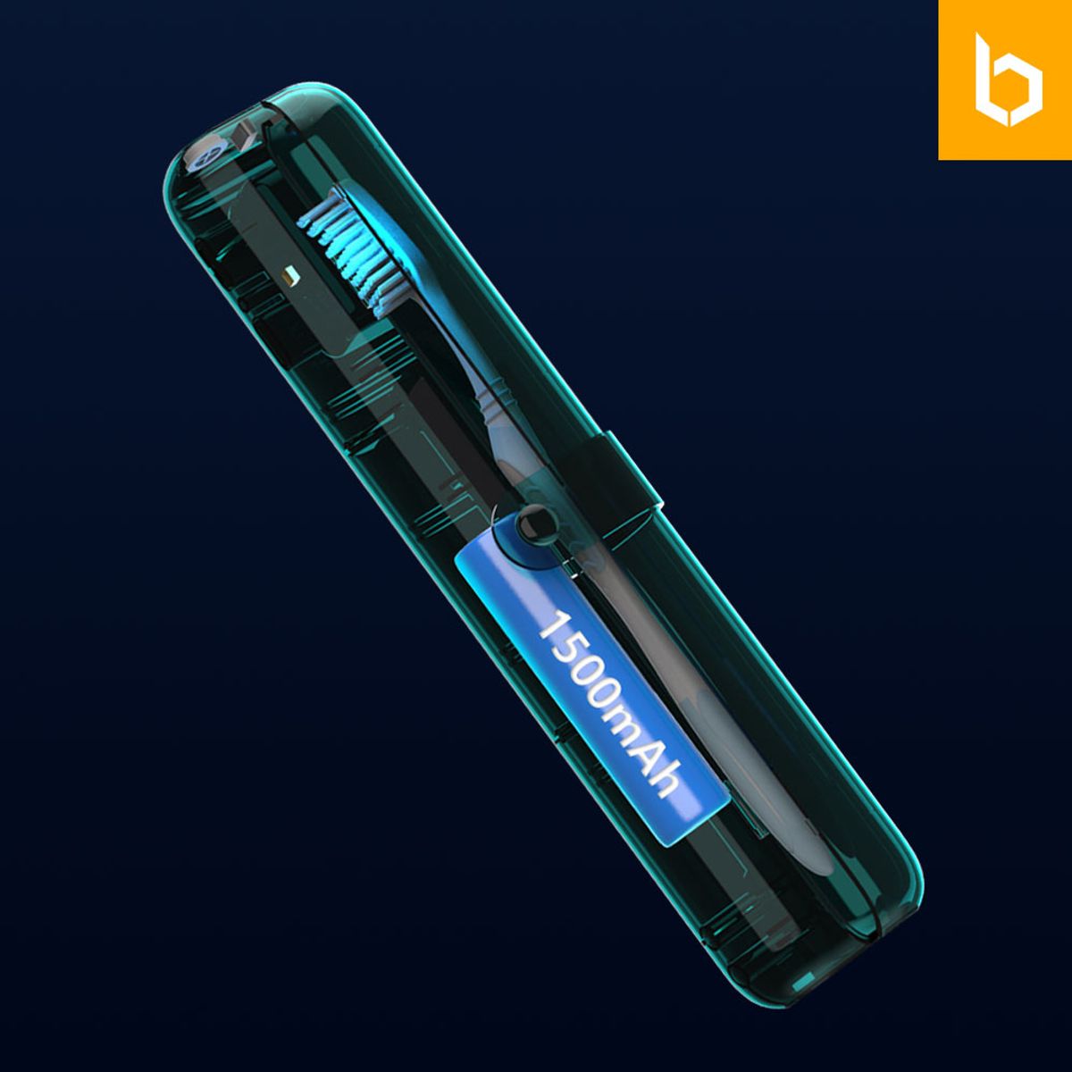 유즈비(USBEE) 이프레쉬 UVC LED 휴대용 칫솔살균기
