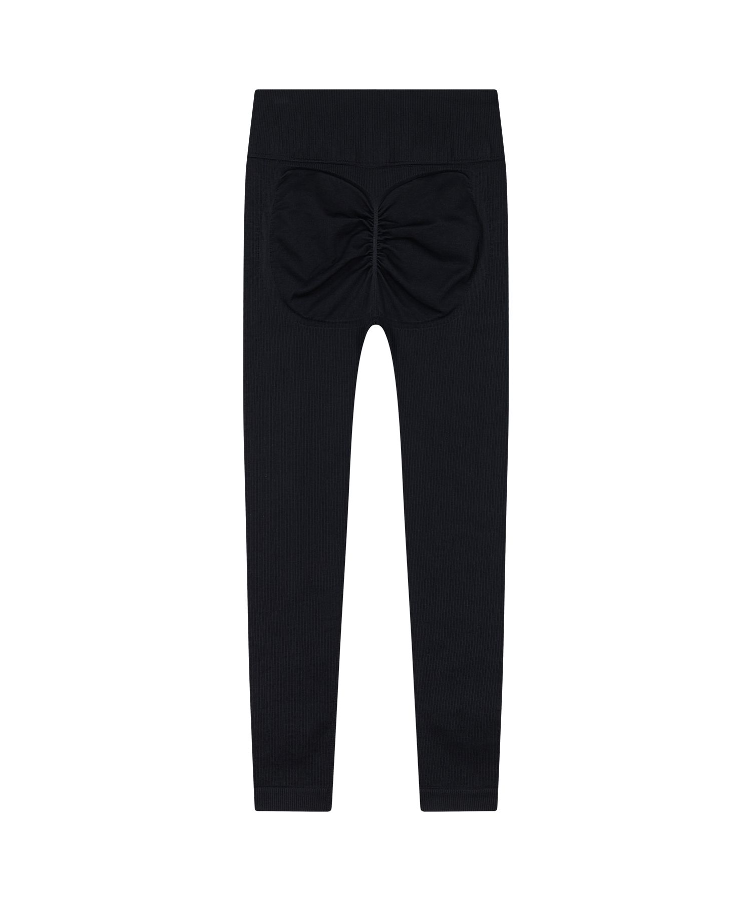 MUSINSA | ROCKCAKE Highwaist Ribbed Ciara Leggings - Black