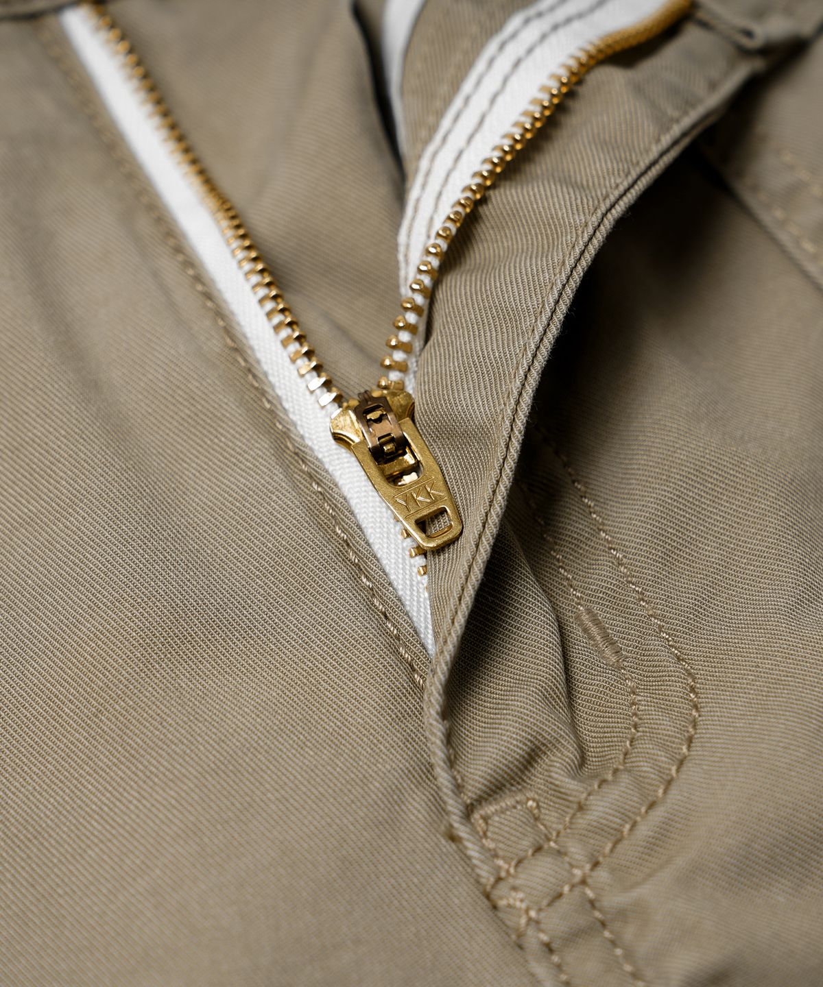 프리즘웍스(FRIZMWORKS) CHINO WIDE FATIGUE SHORTS _ BEIGE