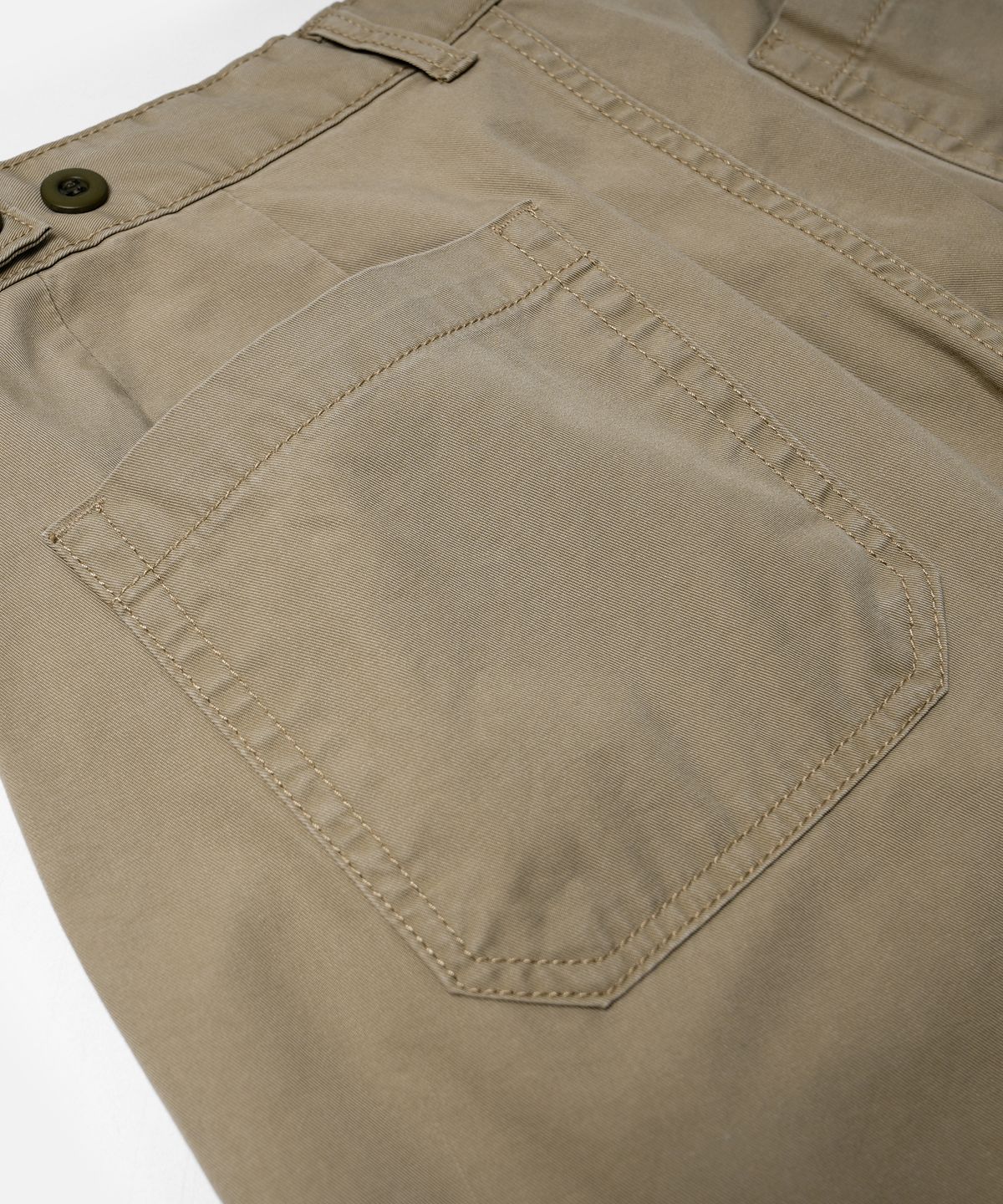 프리즘웍스(FRIZMWORKS) CHINO WIDE FATIGUE SHORTS _ BEIGE