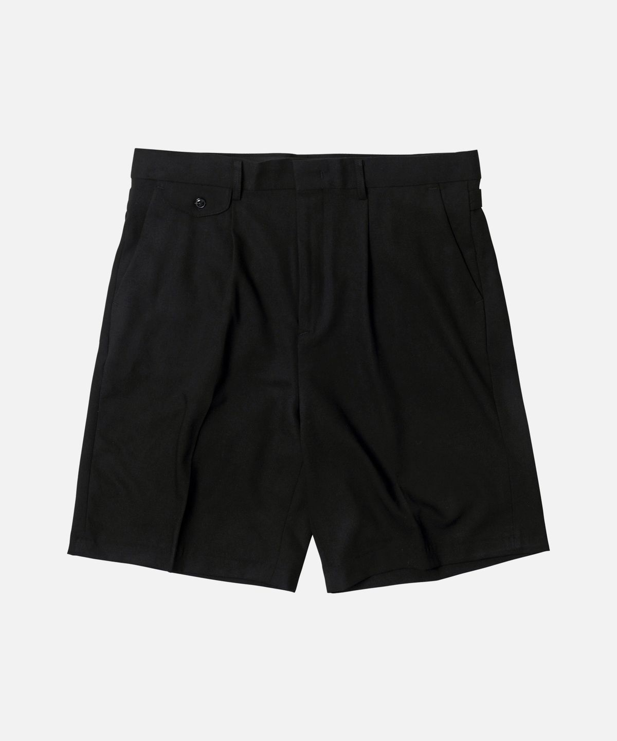 프리즘웍스(FRIZMWORKS) WIDE BERMUDA PANTS _ BLACK