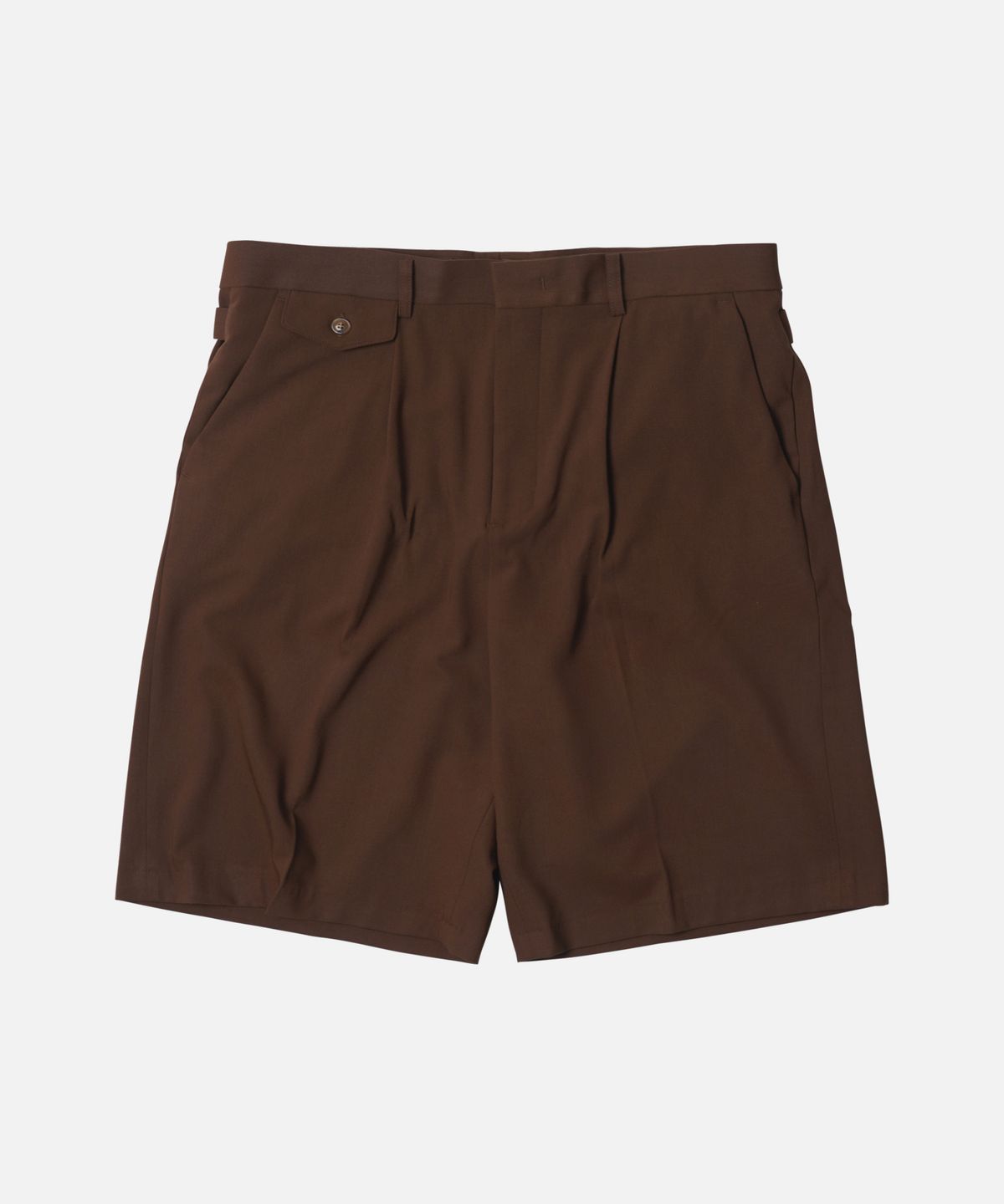 프리즘웍스(FRIZMWORKS) WIDE BERMUDA PANTS _ BROWN