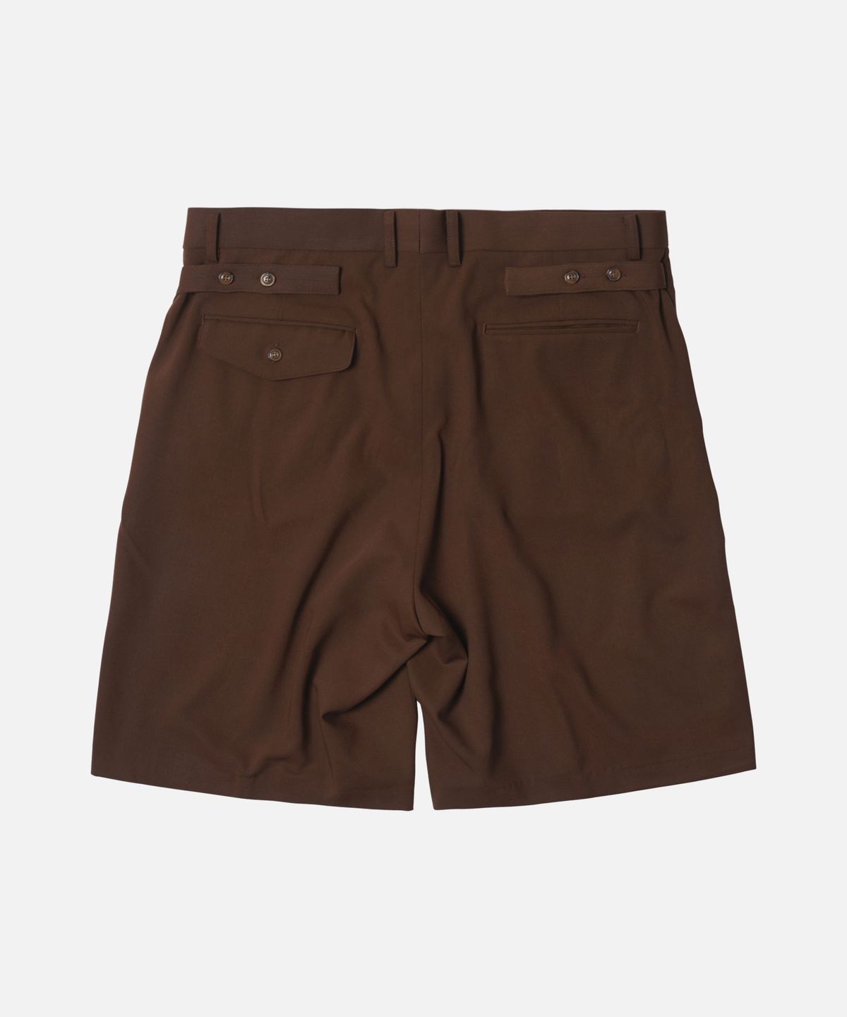 프리즘웍스(FRIZMWORKS) WIDE BERMUDA PANTS _ BROWN