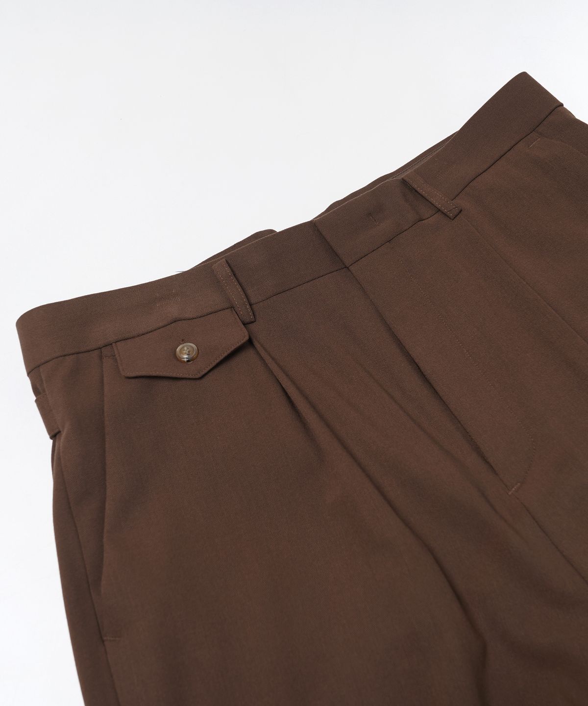 프리즘웍스(FRIZMWORKS) WIDE BERMUDA PANTS _ BROWN
