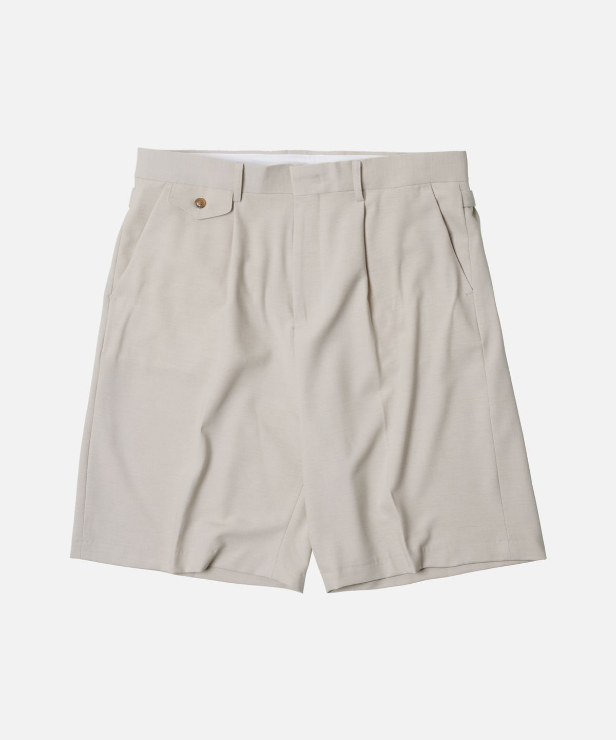 프리즘웍스(FRIZMWORKS) WIDE BERMUDA PANTS _ IVORY
