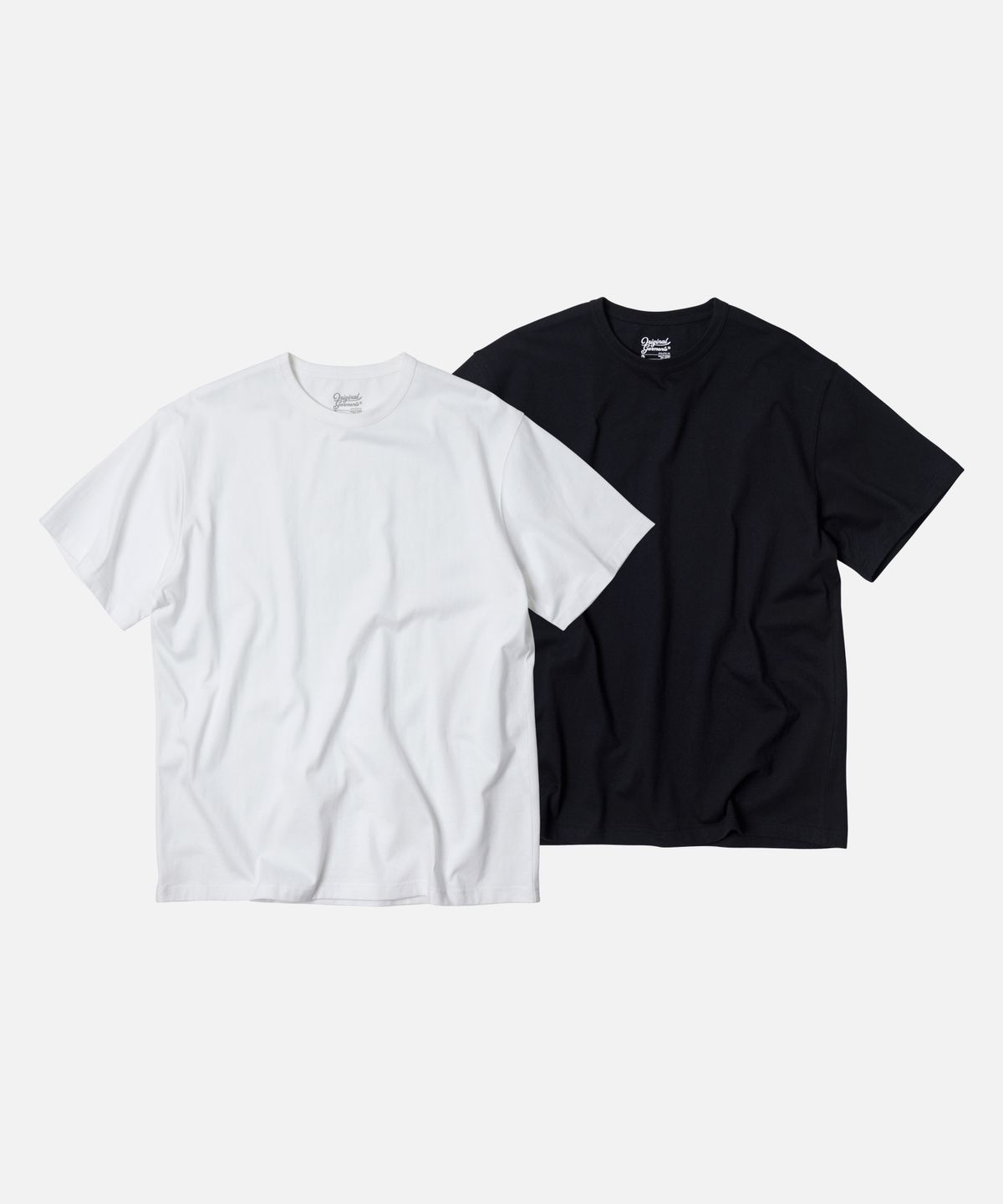 프리즘웍스(FRIZMWORKS) OG ATHLETIC T-SHIRT 2PACK _ WHITE + BLACK