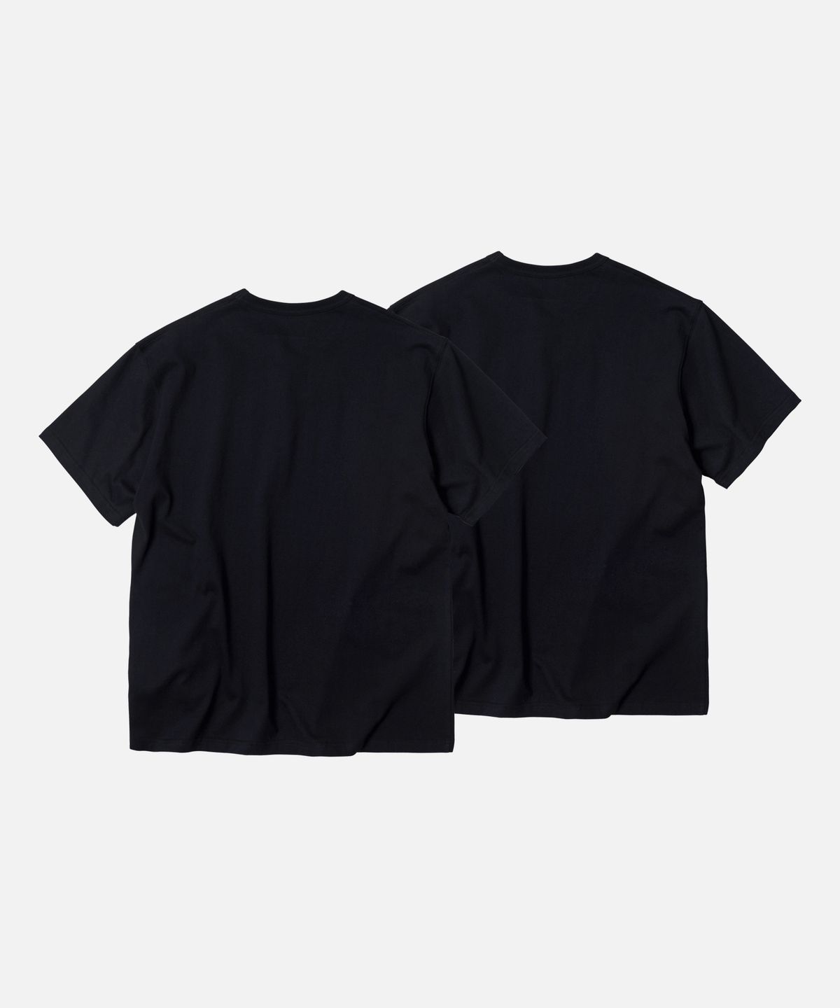 프리즘웍스(FRIZMWORKS) OG ATHLETIC T-SHIRT 2PACK _ BLACK + BLACK