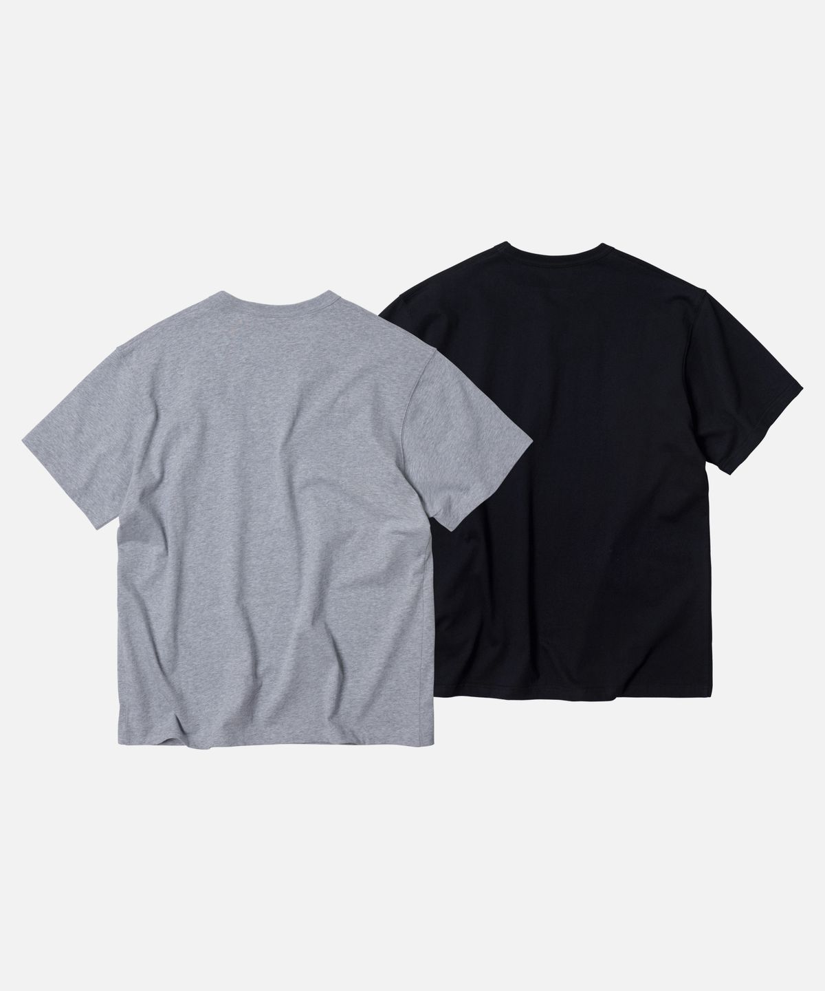 프리즘웍스(FRIZMWORKS) OG ATHLETIC T-SHIRT 2PACK _ GRAY + BLACK