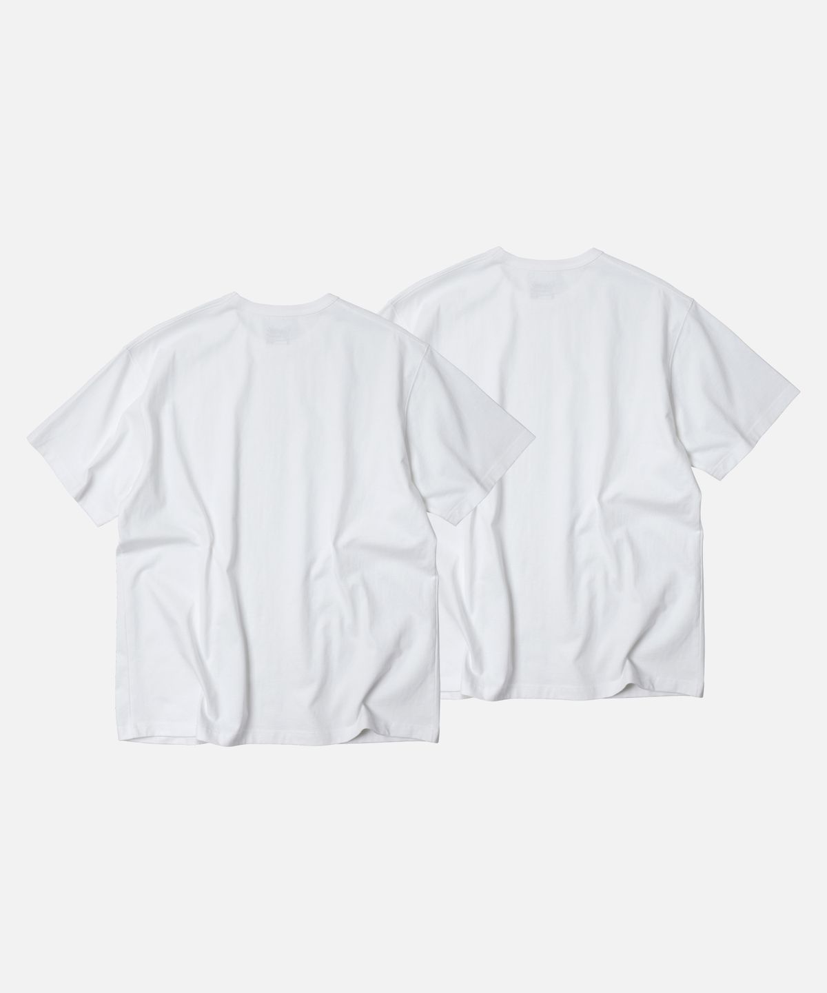 프리즘웍스(FRIZMWORKS) OG ATHLETIC T-SHIRT 2PACK _ WHITE + WHITE