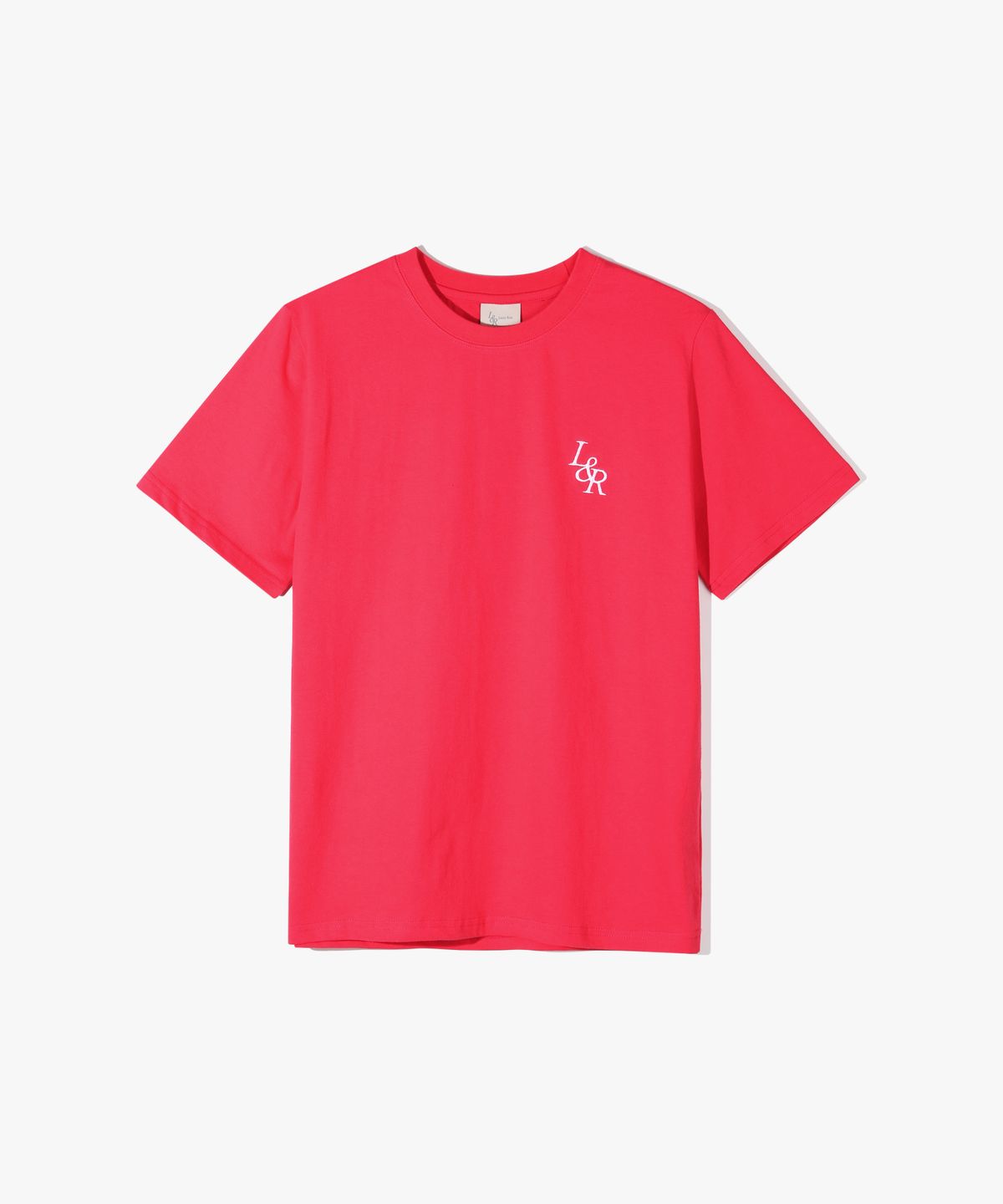 로시로우(LOSSYROW) Signature Logo Half-Sleeve T-shirt Red