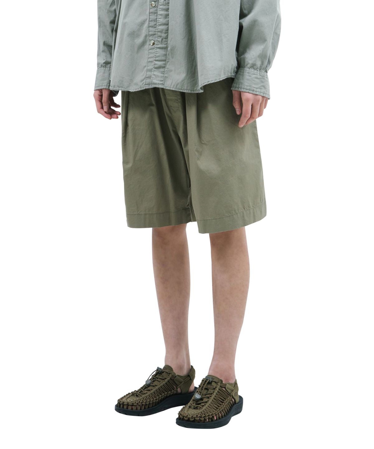 빅유니온(BIG UNION) WIDE PINTUCK SHORTS / 5 COLOR