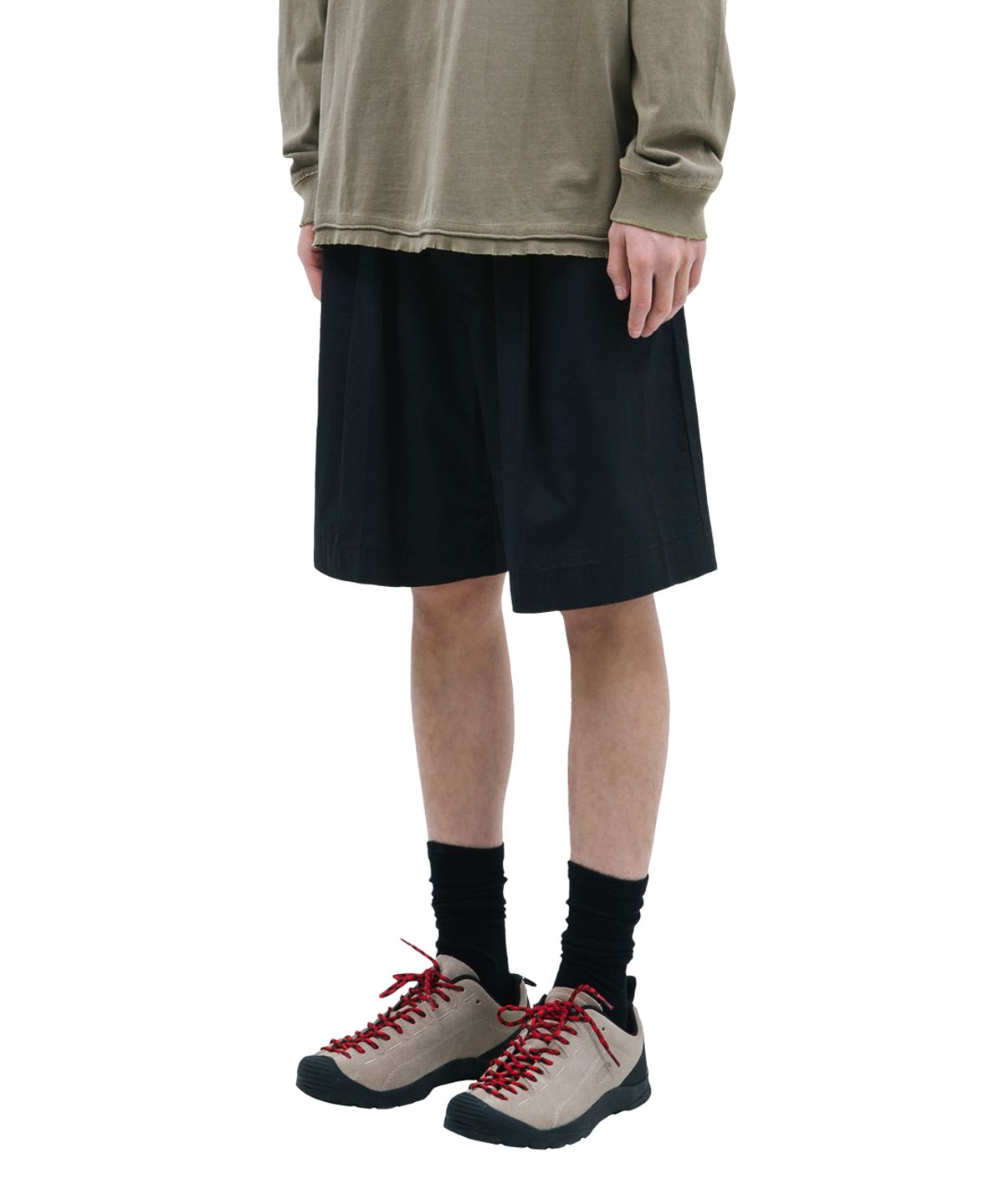 빅유니온(BIG UNION) WIDE PINTUCK SHORTS / 5 COLOR