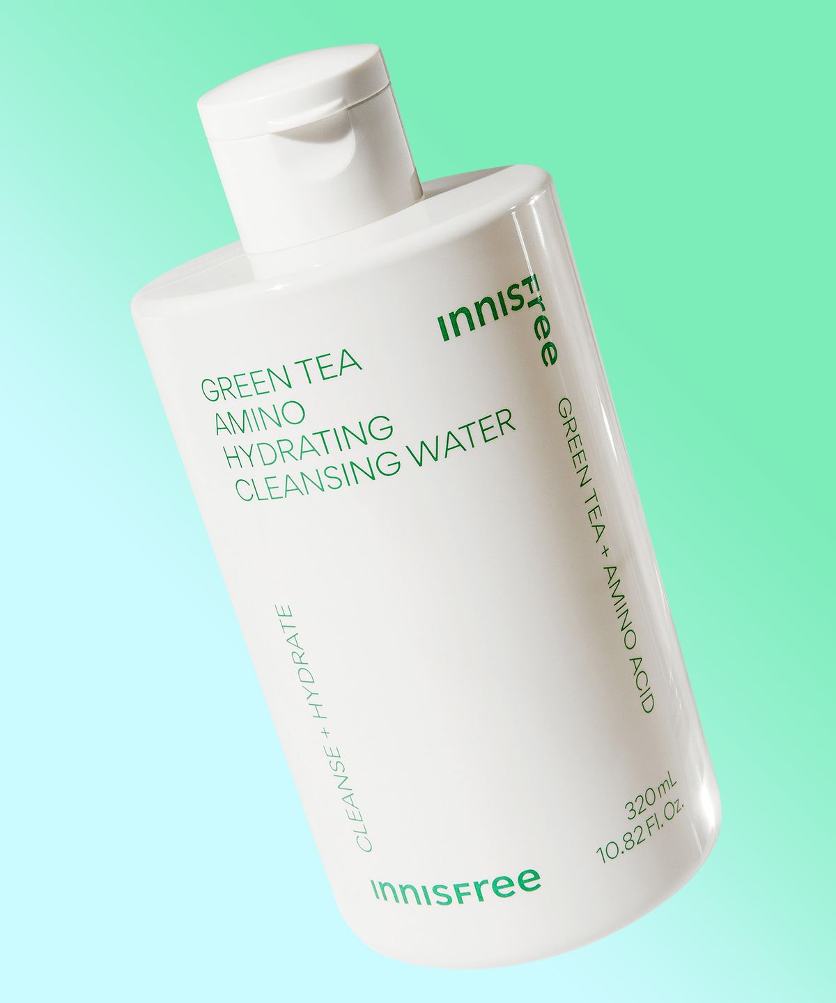 이니스프리(INNISFREE) 그린티 아미노 수분 클렌징 워터 320mL 2개