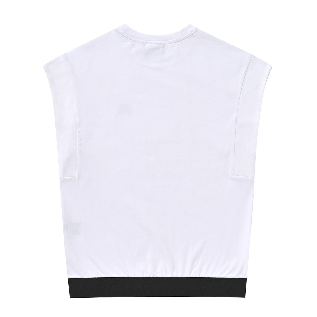 마틴골프(MARTINE GOLF) Round Sleeveless Shirts_White