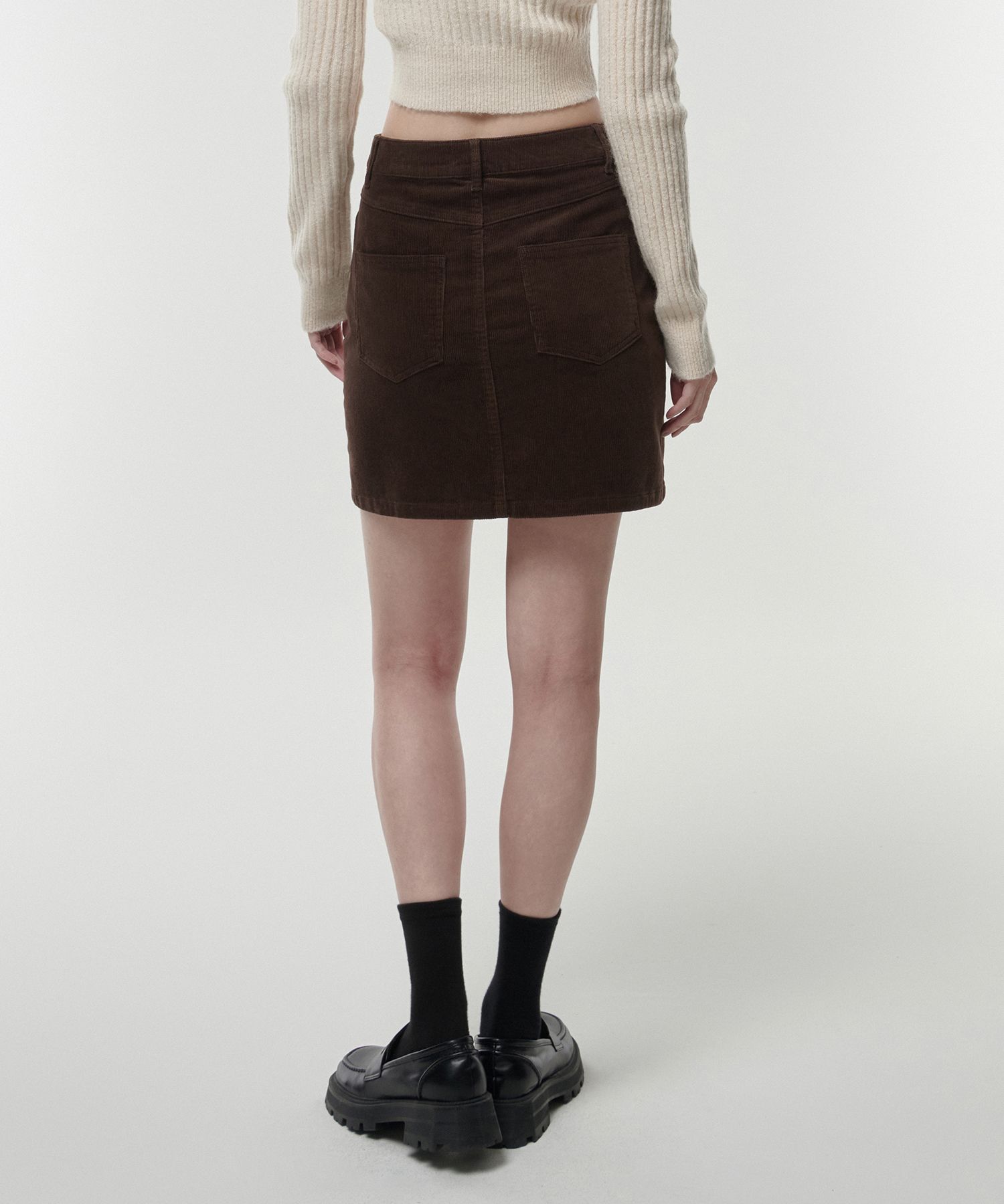and marry コーディロイミニスカート　ブラウンSサイズ MUSINSA公式 | MUSINSA STANDARD WOMAN ウィメンズコーデュロイミニ