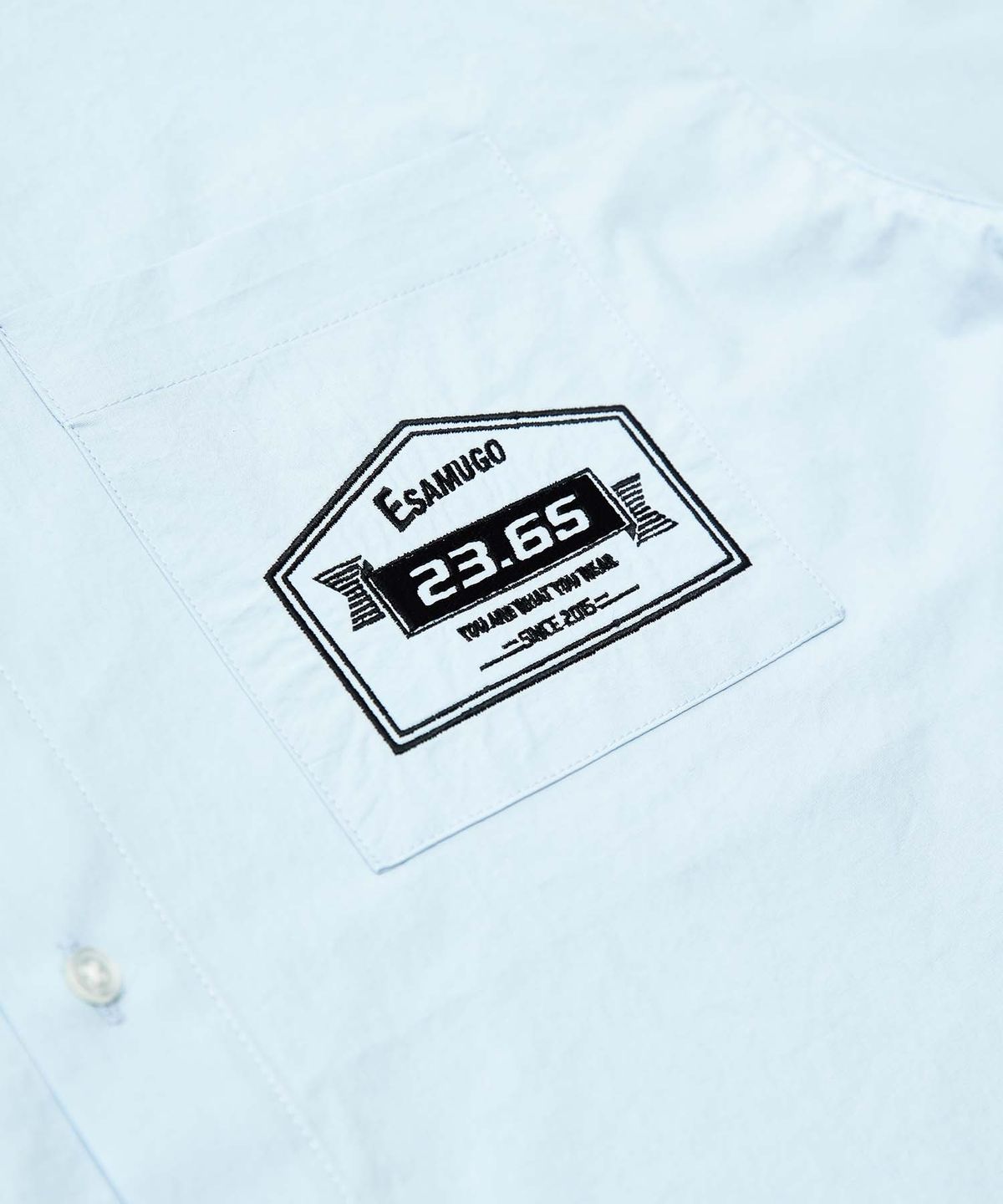 23.65(23.65) BOX LOGO SHIRT SKY BLUE