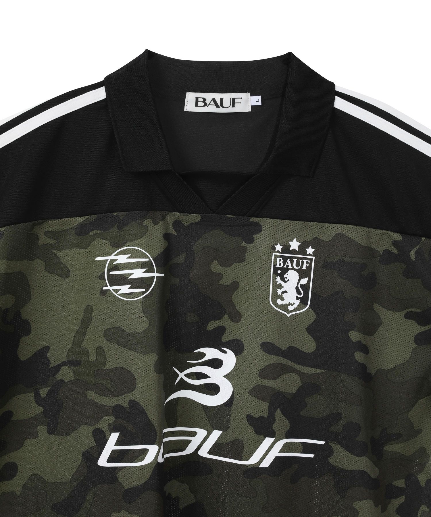 BAUF☆SOCCER UNIFORM T-SHIRTS MUSINSA | BAUF Gradient Soccer Uniform Football Jersey