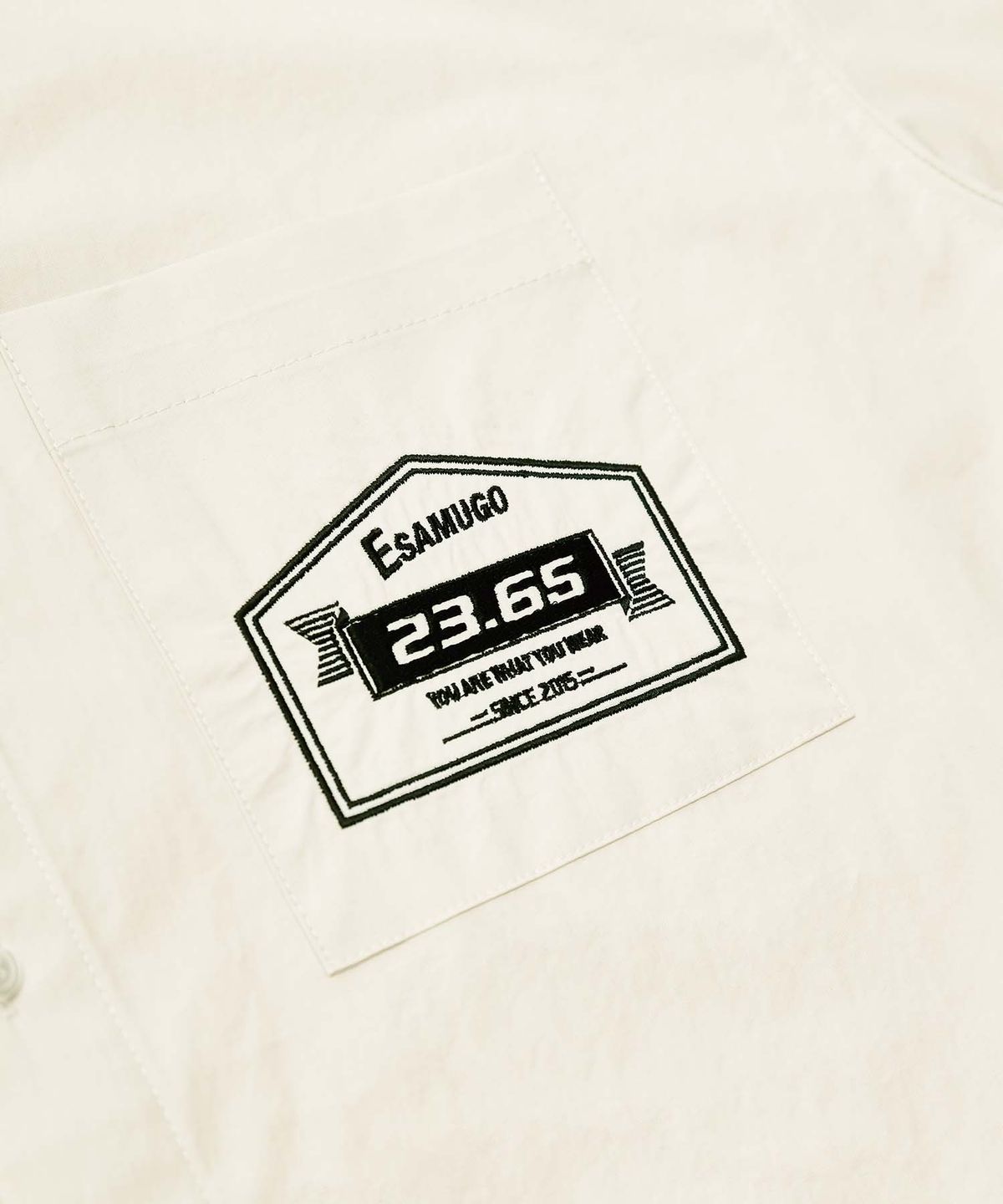23.65(23.65) BOX LOGO SHIRT BEIGE