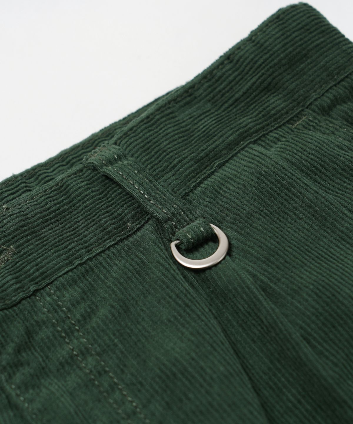 프리즘웍스(FRIZMWORKS) CORDUROY LOOP SHORTS _ HUNTER GREEN