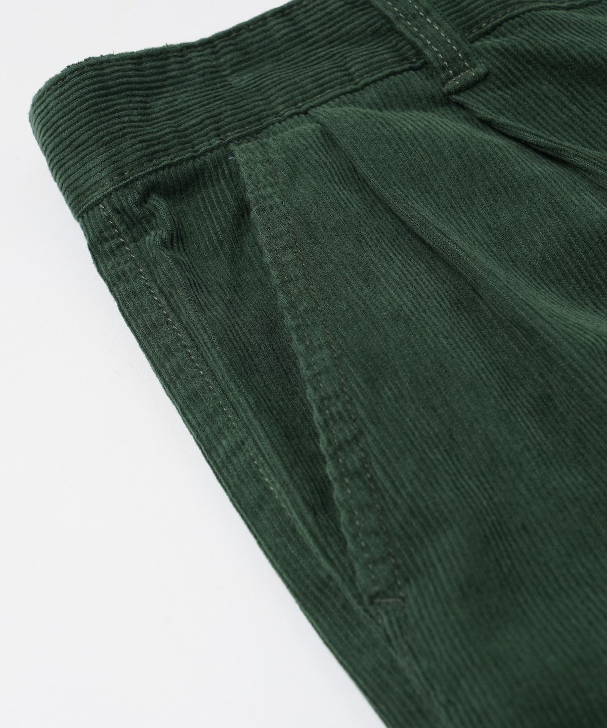 프리즘웍스(FRIZMWORKS) CORDUROY LOOP SHORTS _ HUNTER GREEN