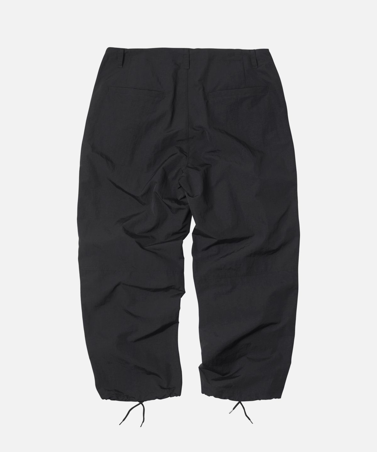 프리즘웍스(FRIZMWORKS) NYLON RIPSTOP PARACHUTE PANTS _ BLACK