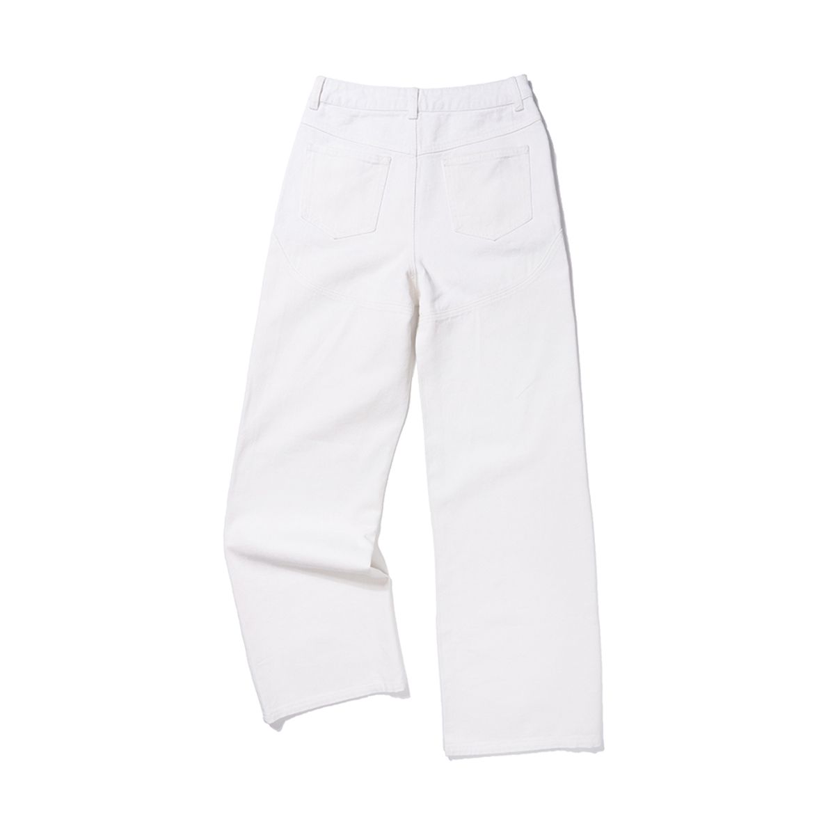 엑스트라오디너리(EXTRAORDINARY) SLIT LONG PANTS  WHITE