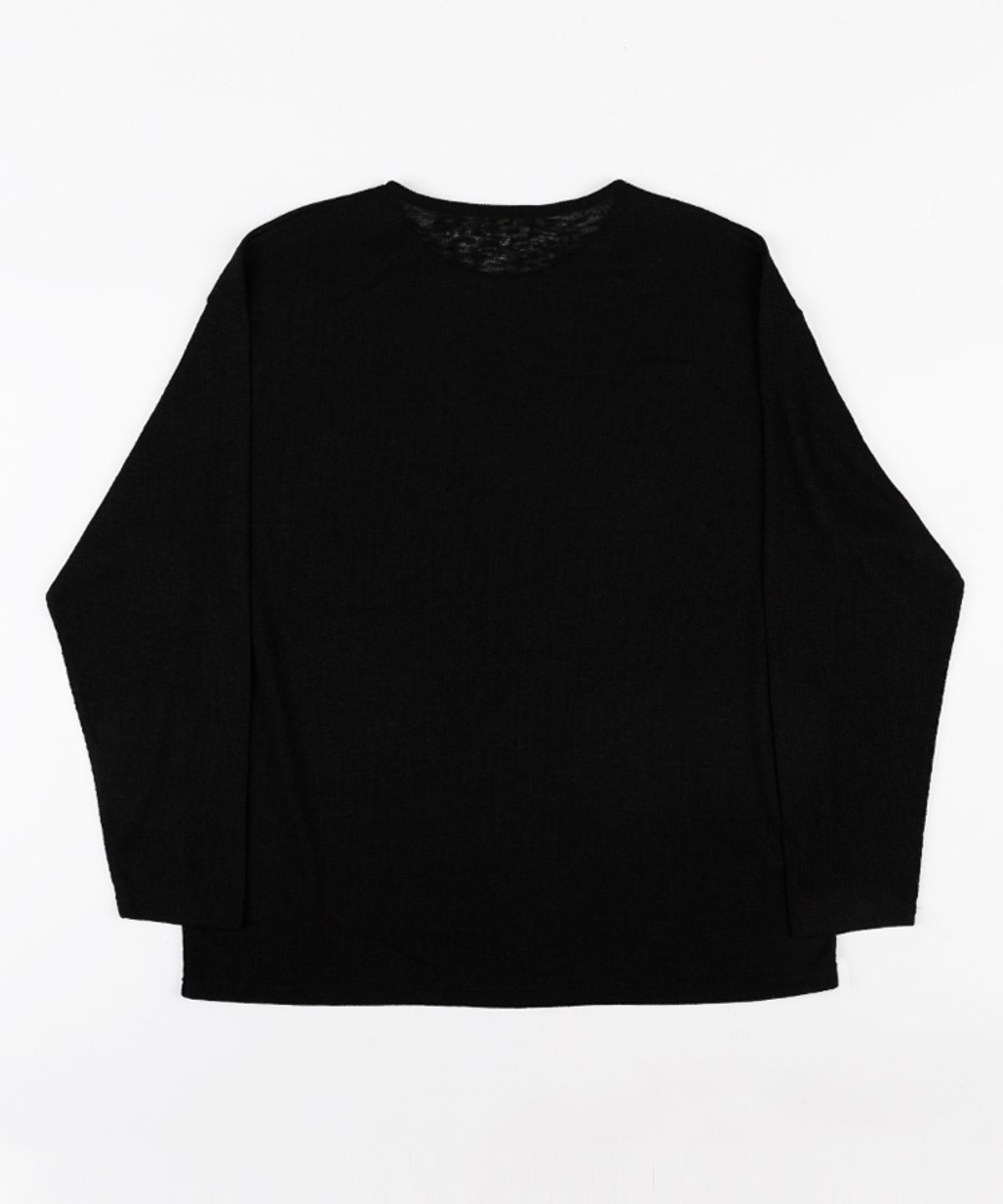 스트라이크(STRIKE) 드롭숄더 루즈핏 린넨 T (BLACK)