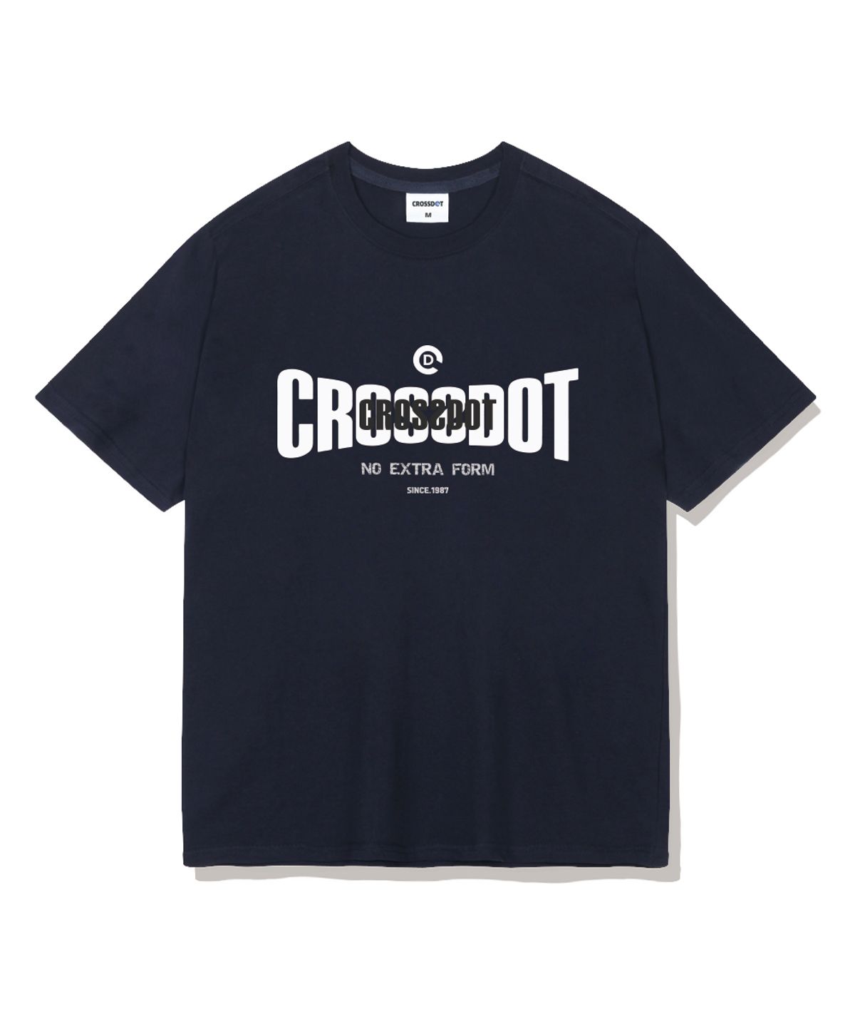 크로스닷(CROSSDOT) 닷베이스 오버핏 반팔티셔츠 4 Color [CRSE_1002]