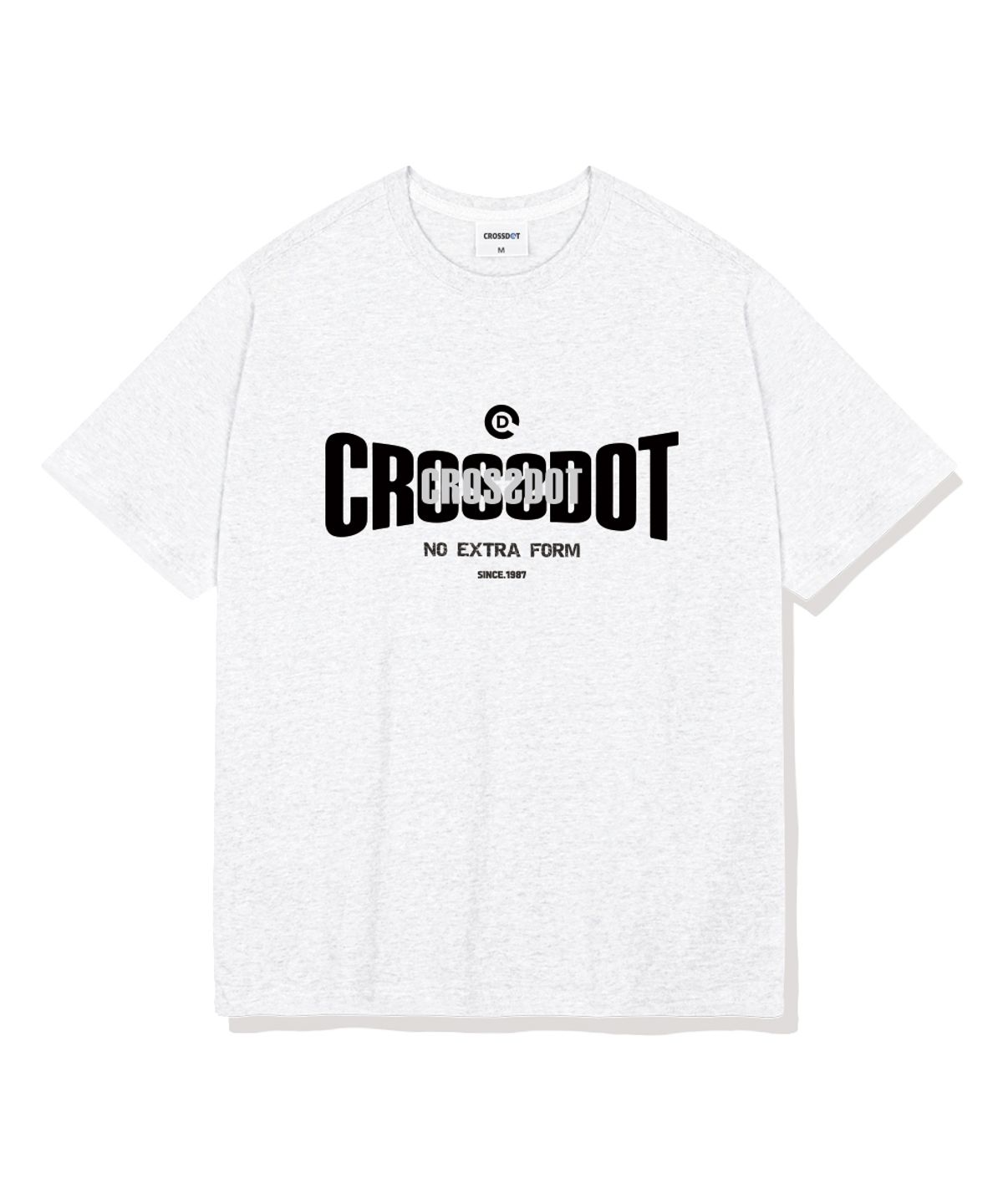 크로스닷(CROSSDOT) 닷베이스 오버핏 반팔티셔츠 4 Color [CRSE_1002]