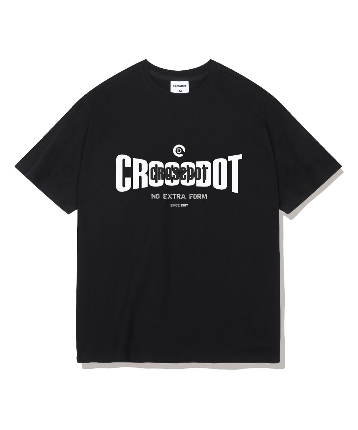 크로스닷(CROSSDOT) 닷베이스 오버핏 반팔티셔츠 4 Color [CRSE_1002]