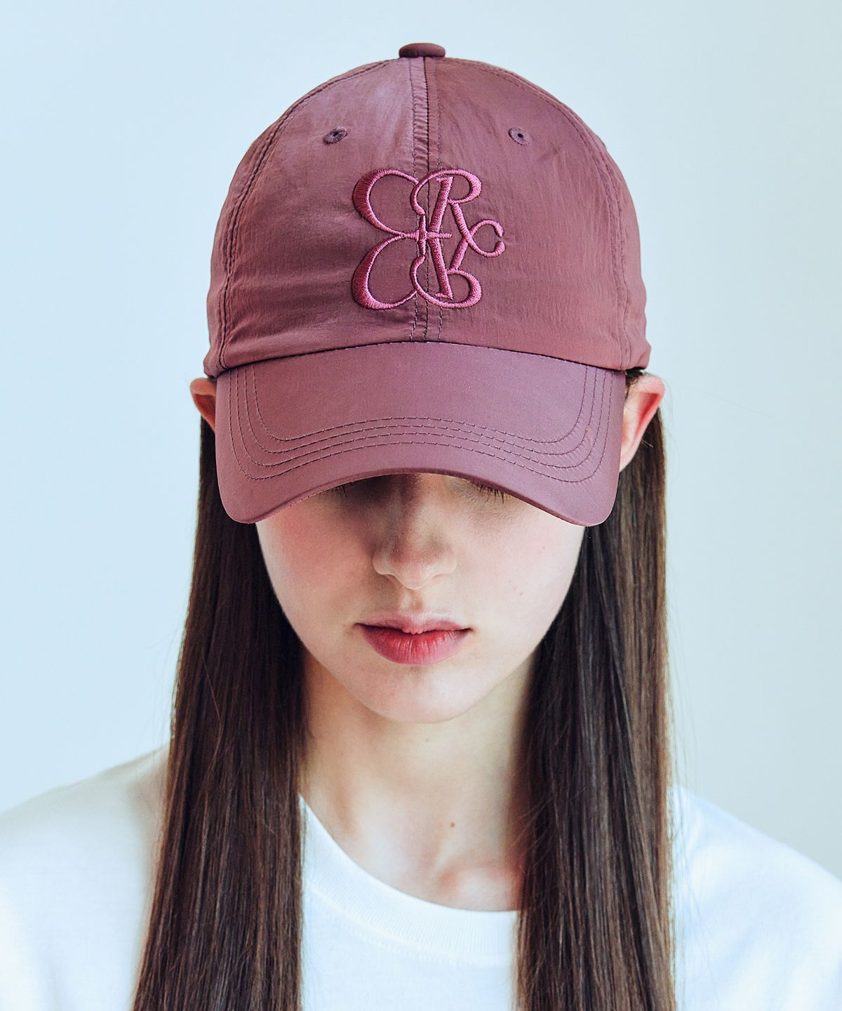 리끌로우(RECLOW) RC RWL REC NYLON 볼캡 BURGUNDY