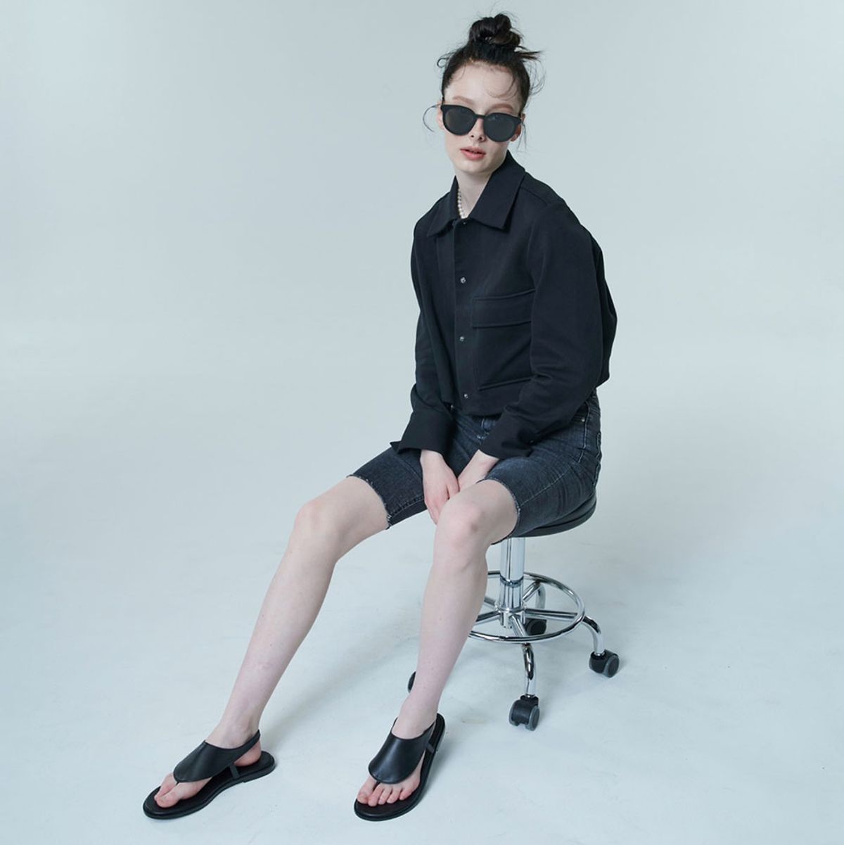 글렌웨이버리03150(GLEN-WAVERLEY 03150) 래니 샌들(블랙)