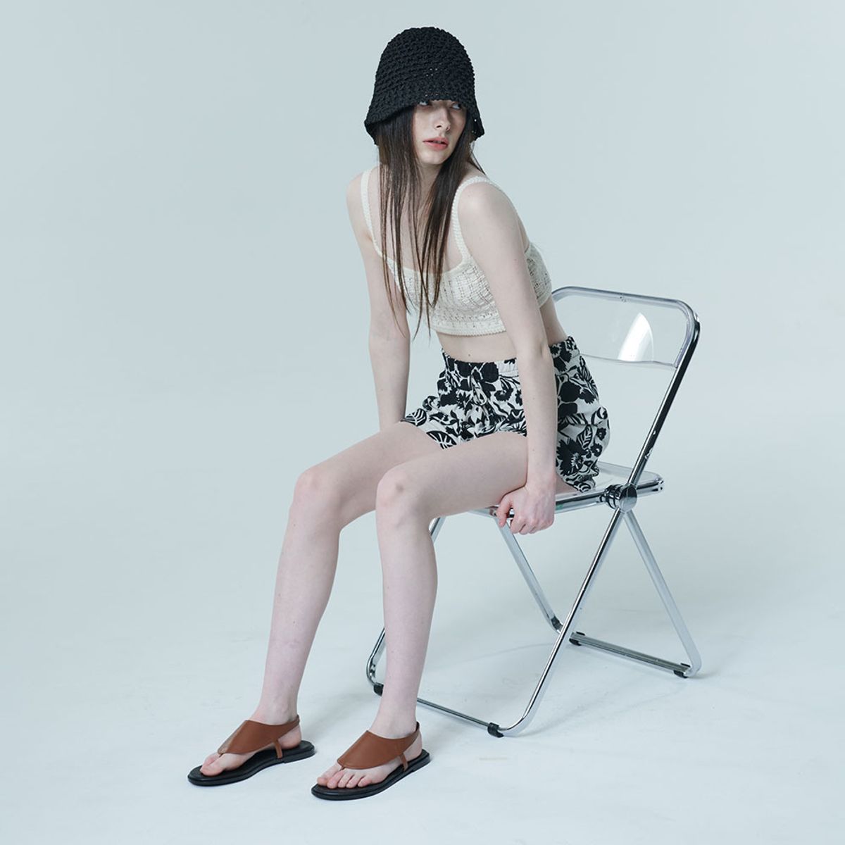 글렌웨이버리03150(GLEN-WAVERLEY 03150) 래니 샌들(브라운)