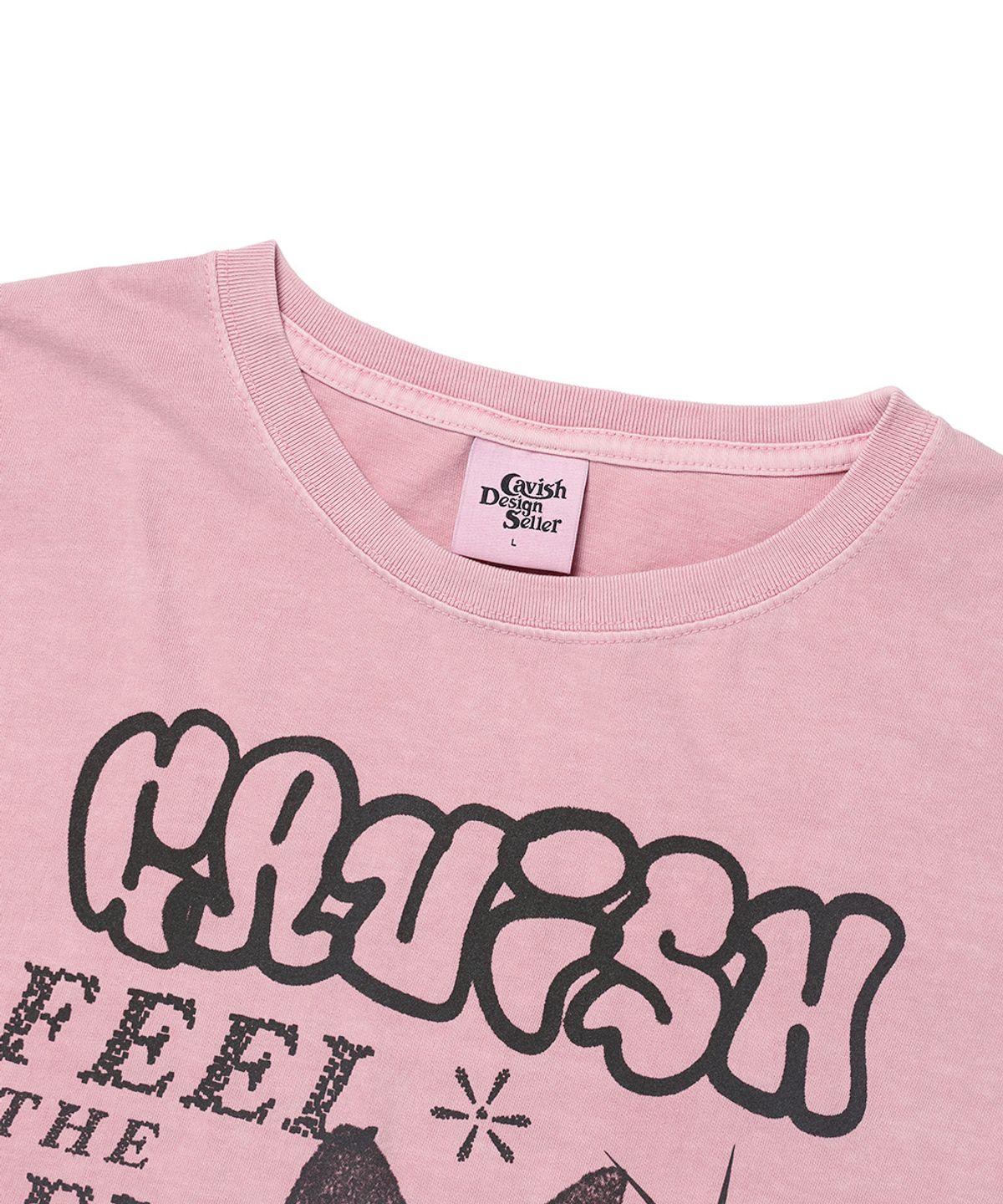 카비시(CAVISH) MEGA CYCLONE PIGMENT SS TEE PINK(CV2DMUT524A)