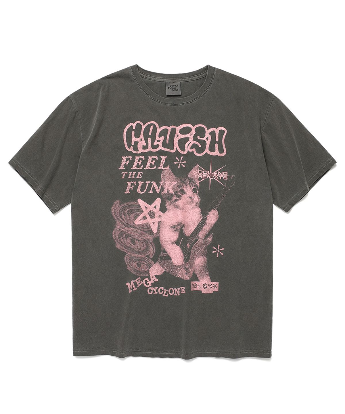 카비시(CAVISH) MEGA CYCLONE PIGMENT SS TEE CHARCOAL(CV2DMUT524A)