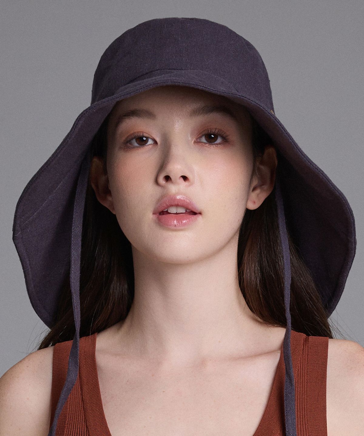 화이트샌즈(WHITE SANDS) 린넨 언밸런스 플로피햇 로슬라 (4 colors)