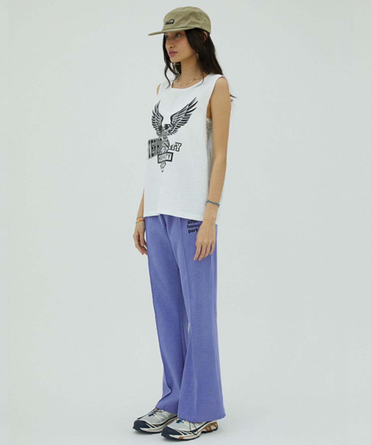 애프터홈파티(AFTER HOME PARTY) bade sleeveless t-shirt