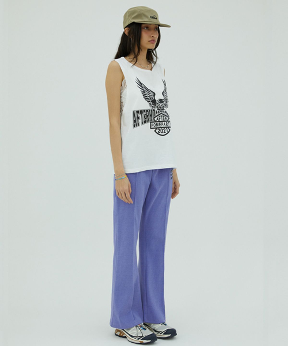 애프터홈파티(AFTER HOME PARTY) bade sleeveless t-shirt