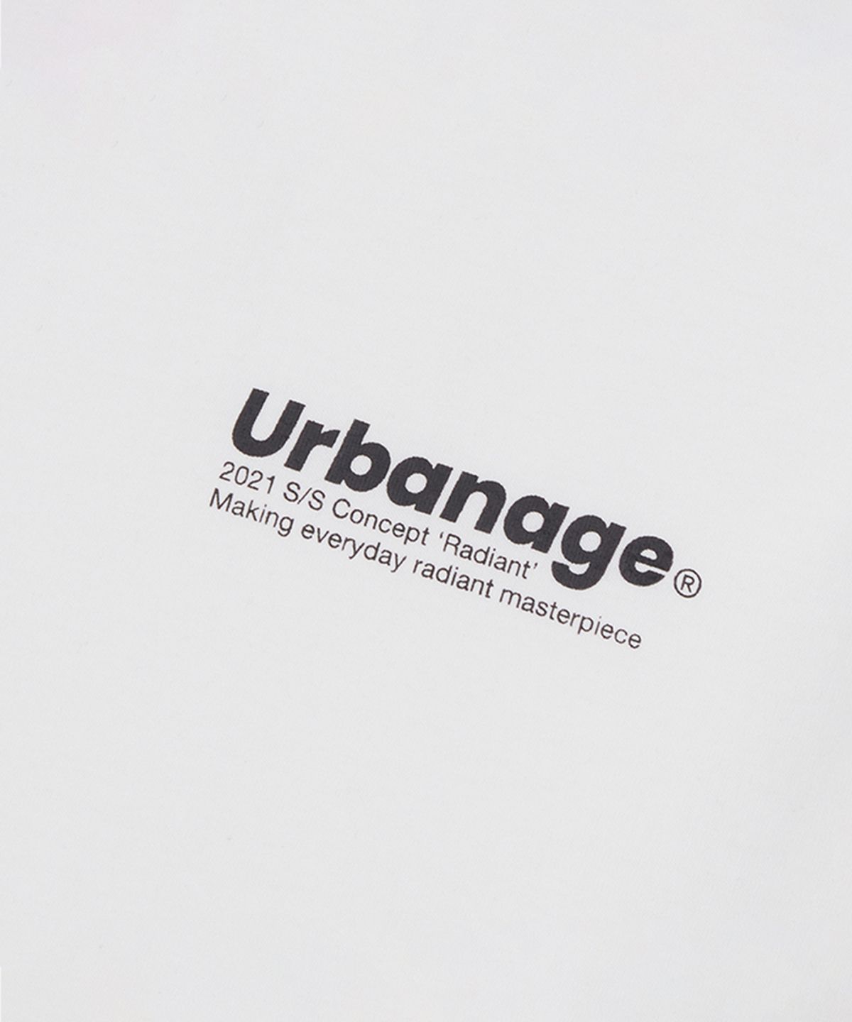 어반에이지(URBANAGE) [2PACK] 프런트로고 오버 반팔(3 Color)
