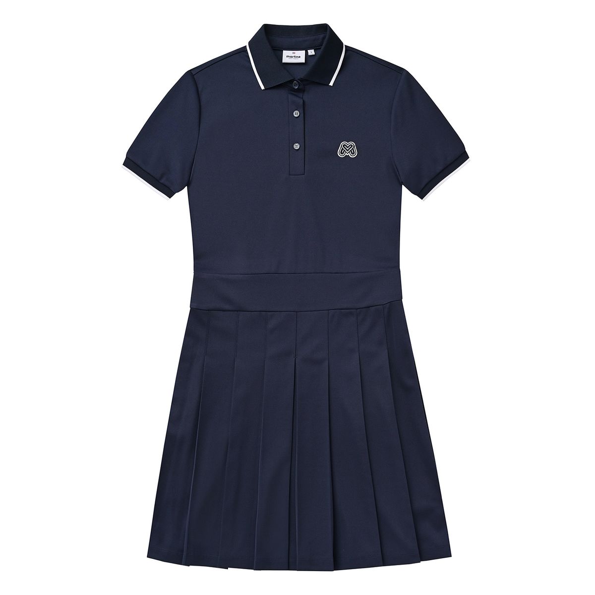 마틴골프(MARTINE GOLF) Basic Collar One-piece_Navy