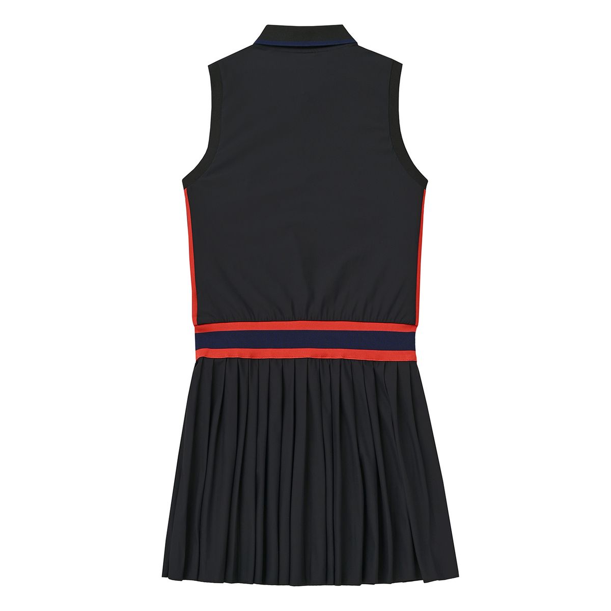 마틴골프(MARTINE GOLF) Sleeveless Pleats One-piece_Black